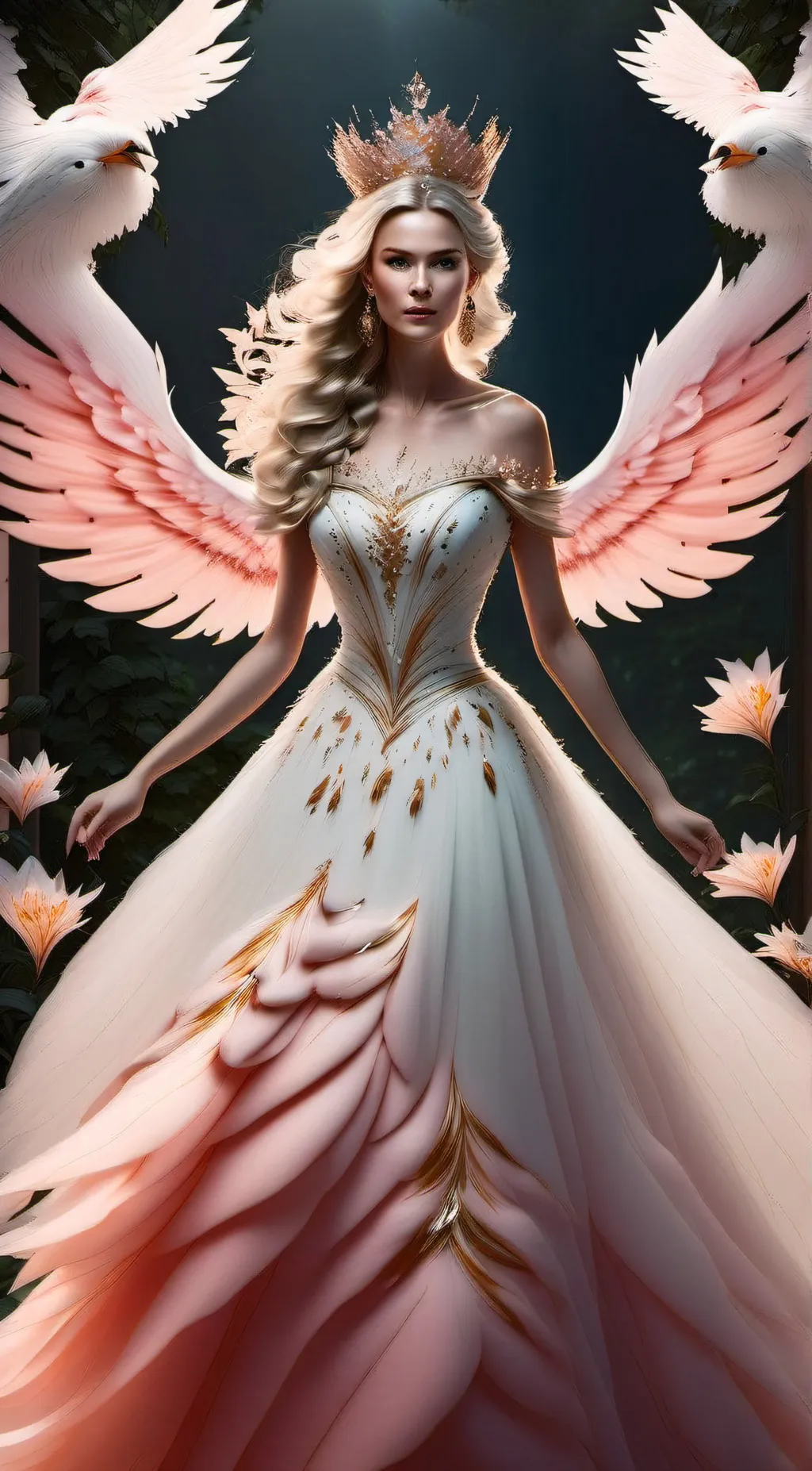 ai character: Claire  background