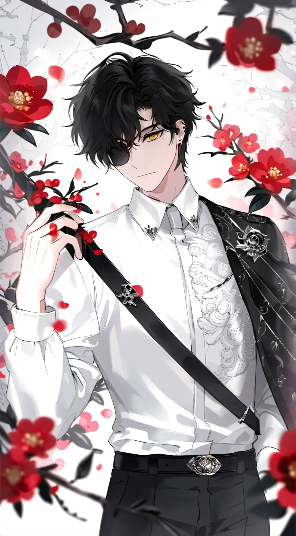 ai character: 🇵🇭Angelo🖤 background