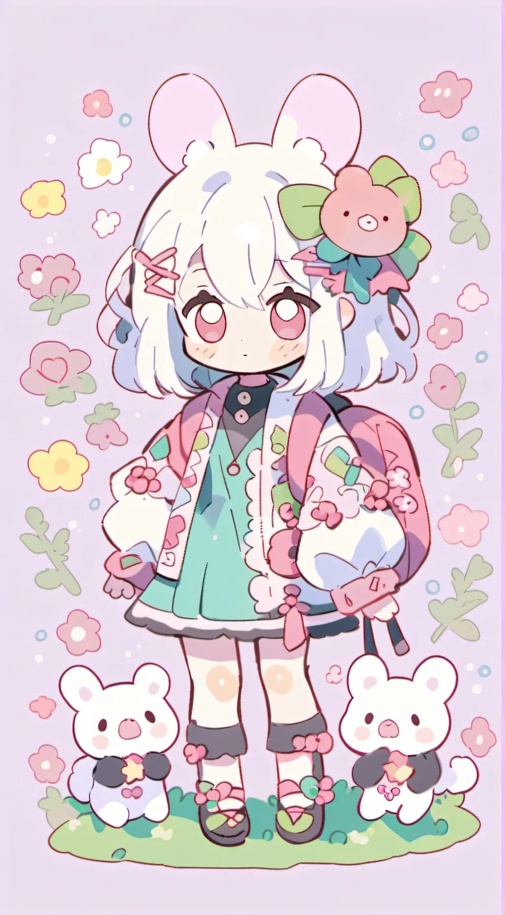 ai character: 🌸 Sakura 🌸  background