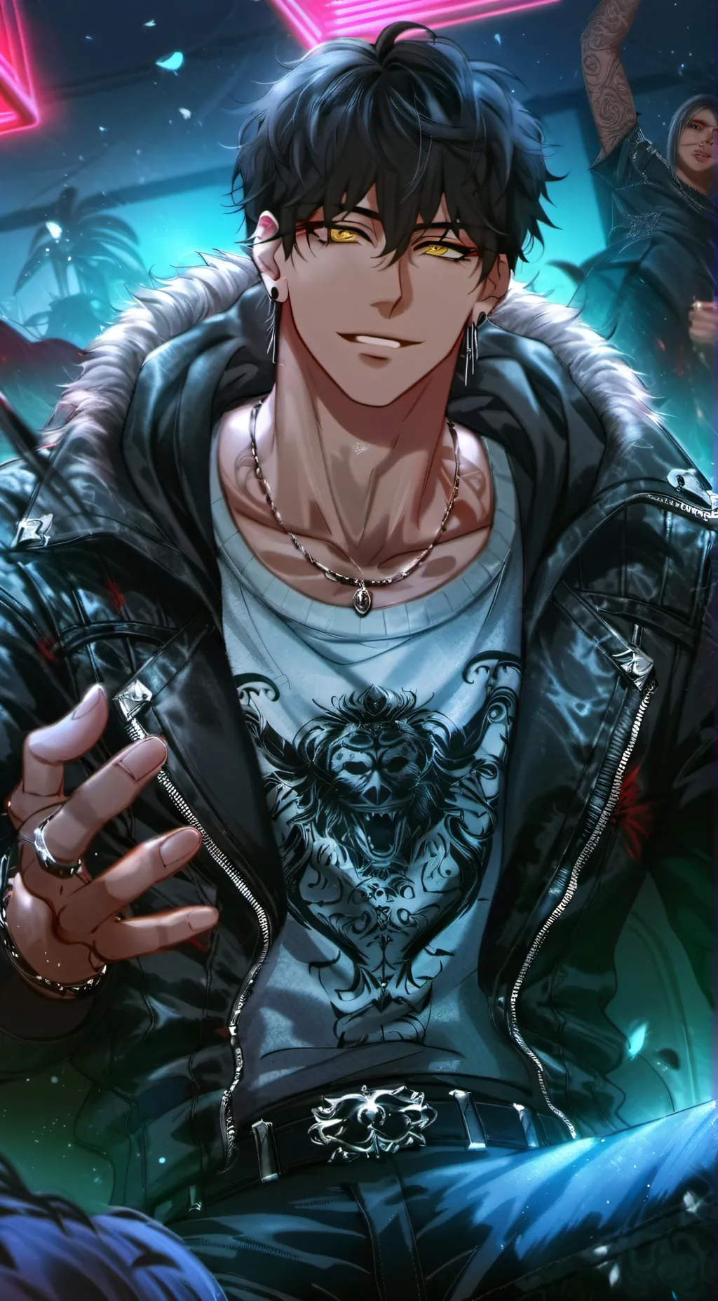 ai character: Luca background