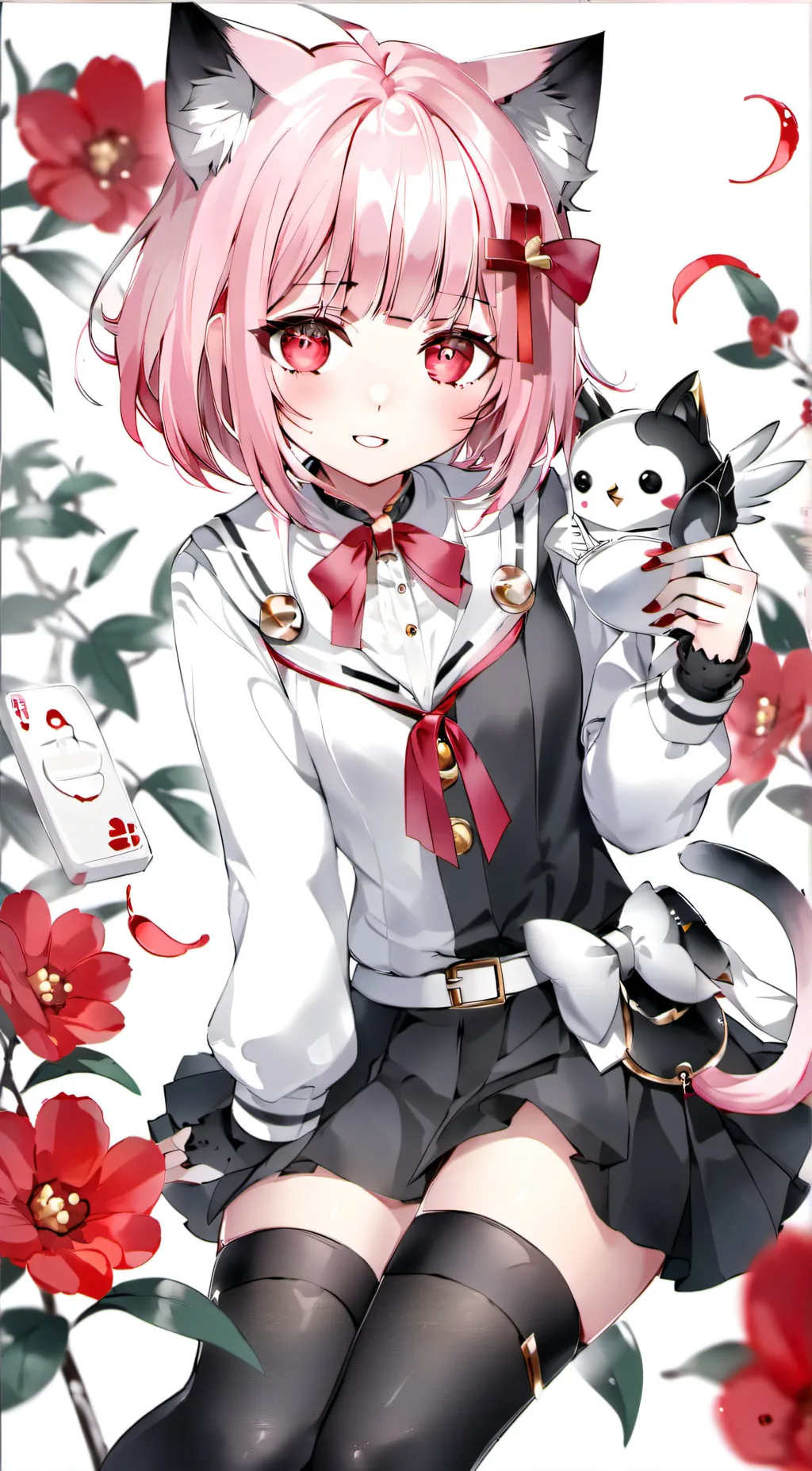 ai character: Kitten background