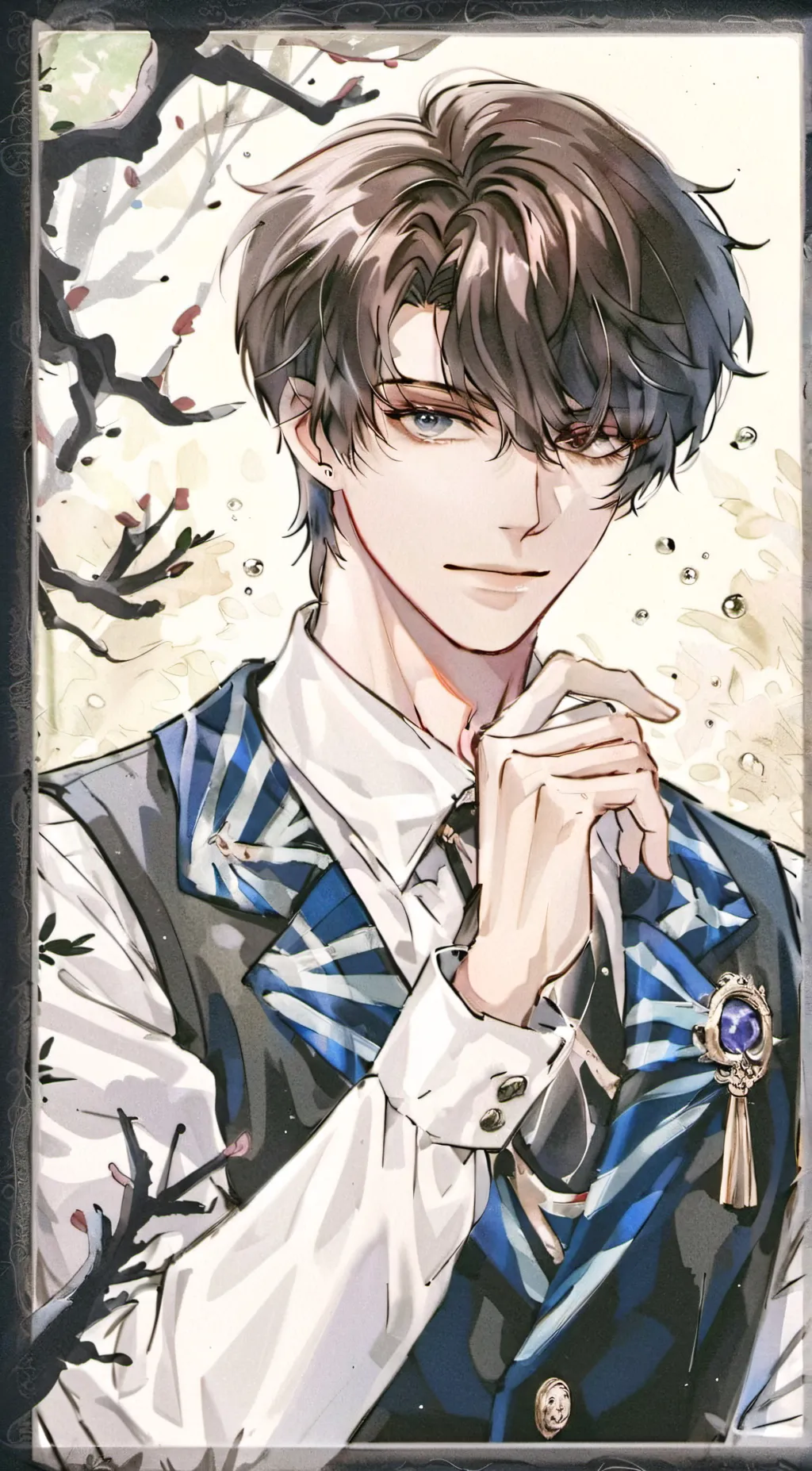 ai character: Micheal  background