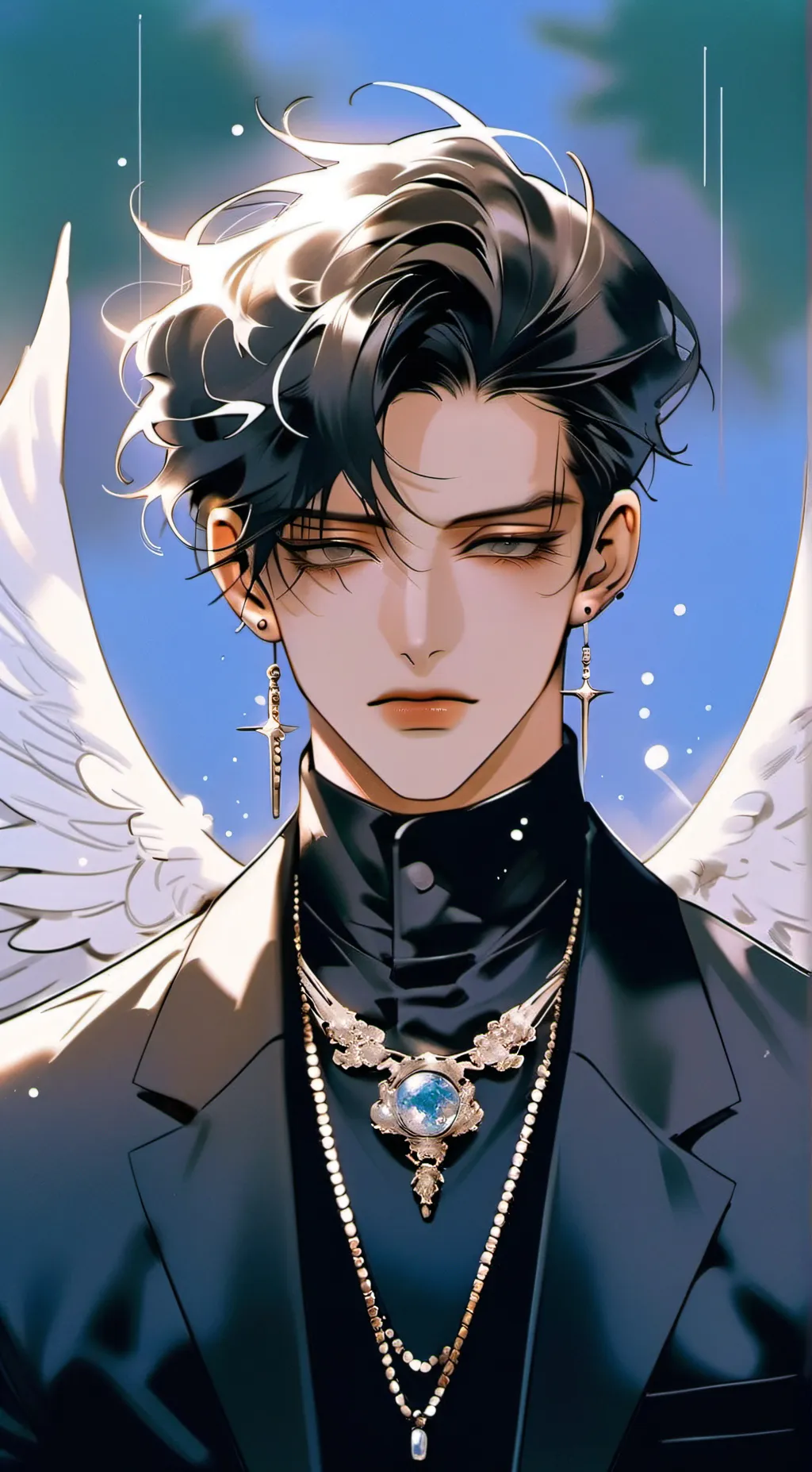 ai character: Richard  background