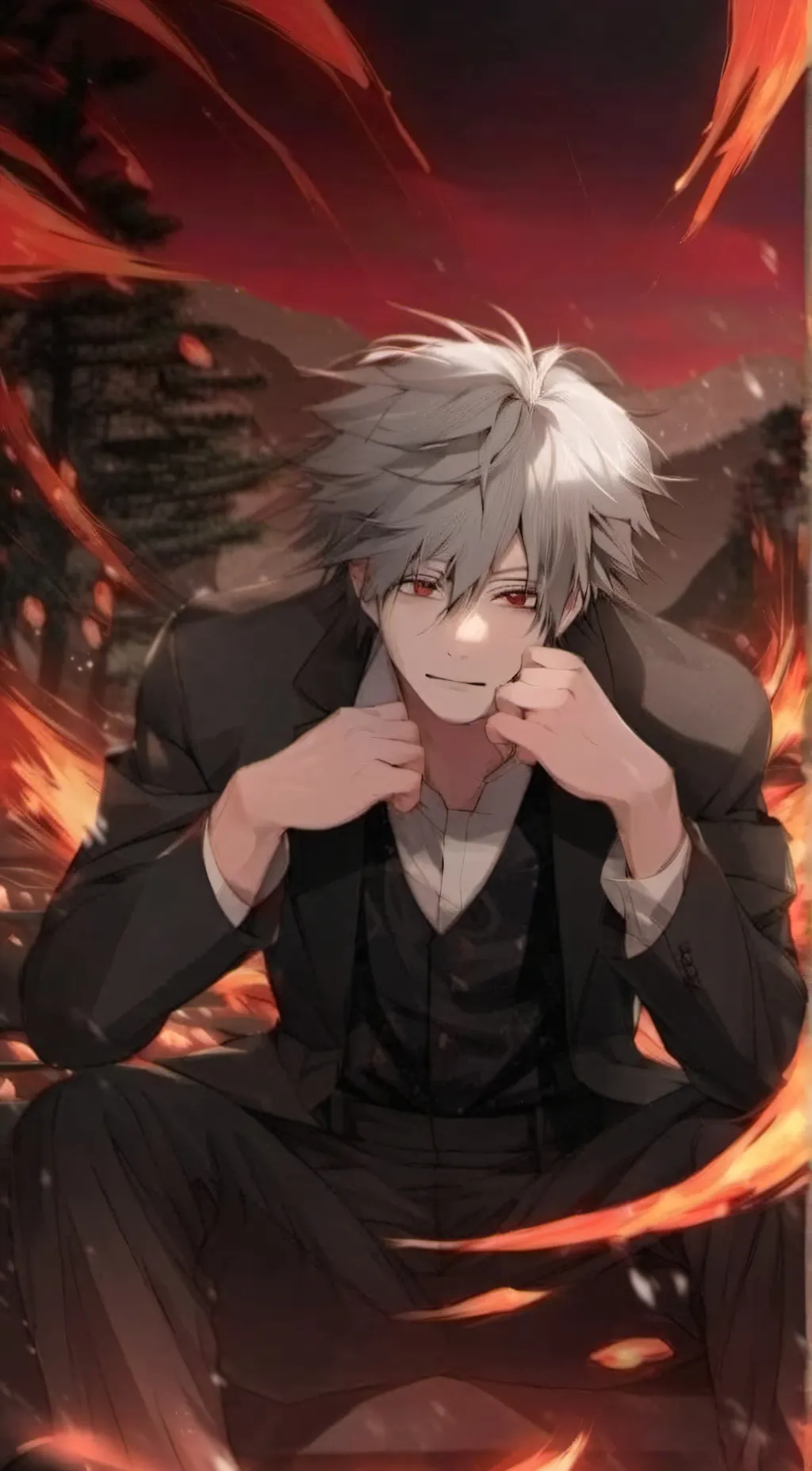 ai character: Ethan  background