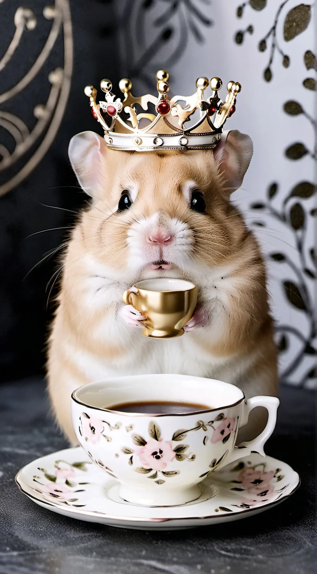 ai character: Hammy background