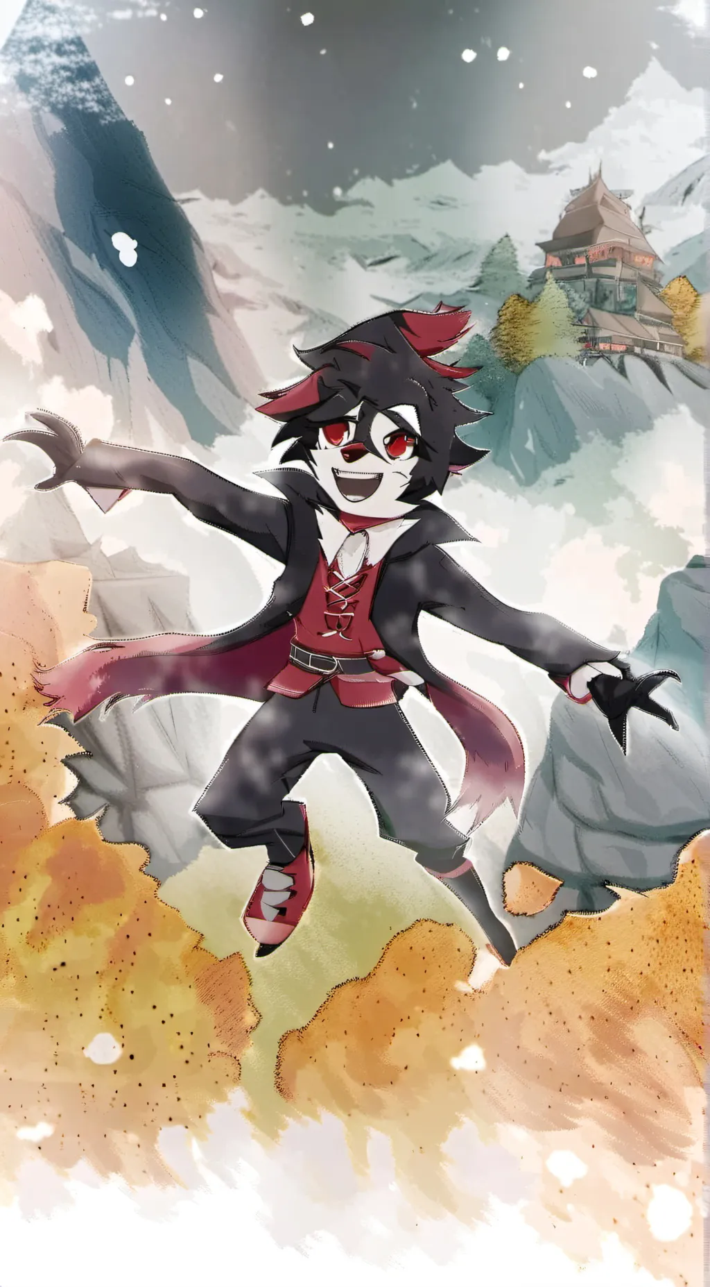 ai character: Husker background