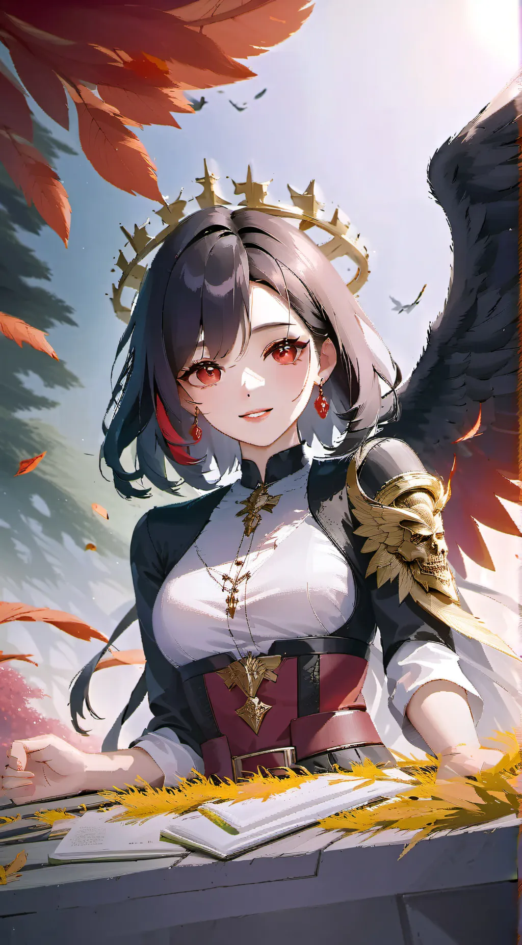 ai character: Angel background
