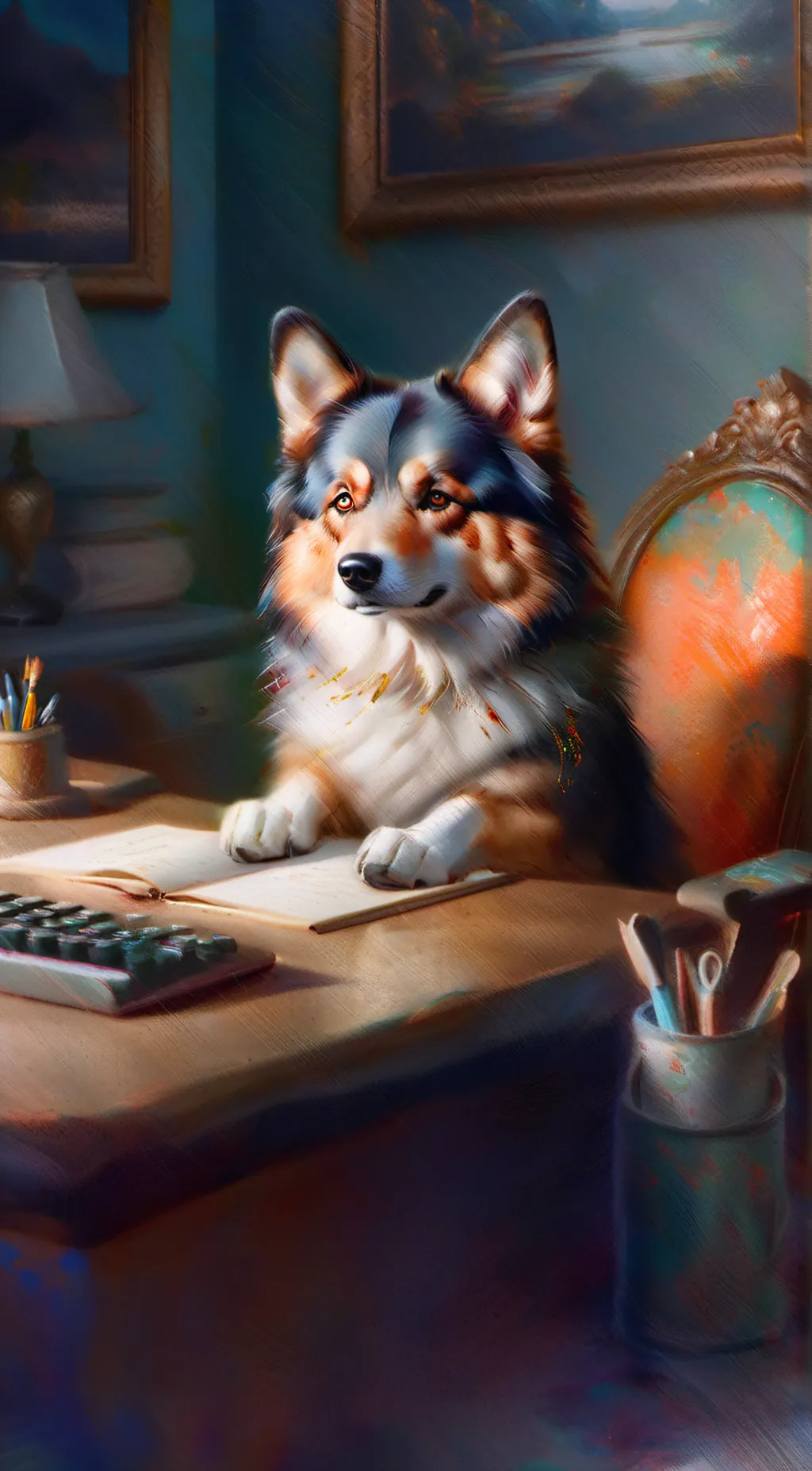 ai character: Critter School:) background