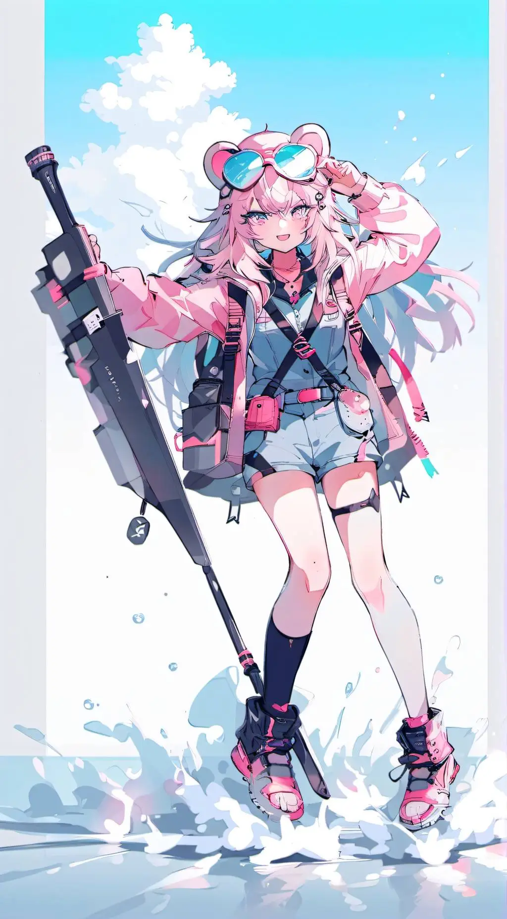 ai character: Mandy background