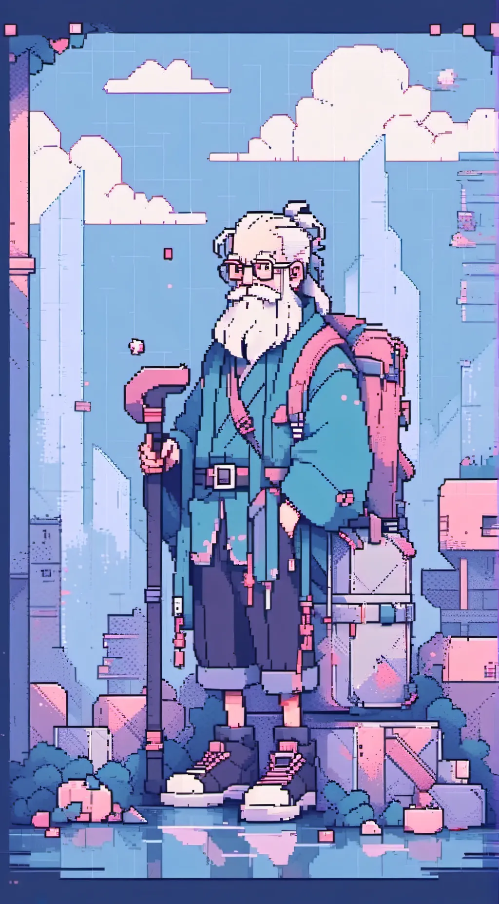ai character: old man jenkins background