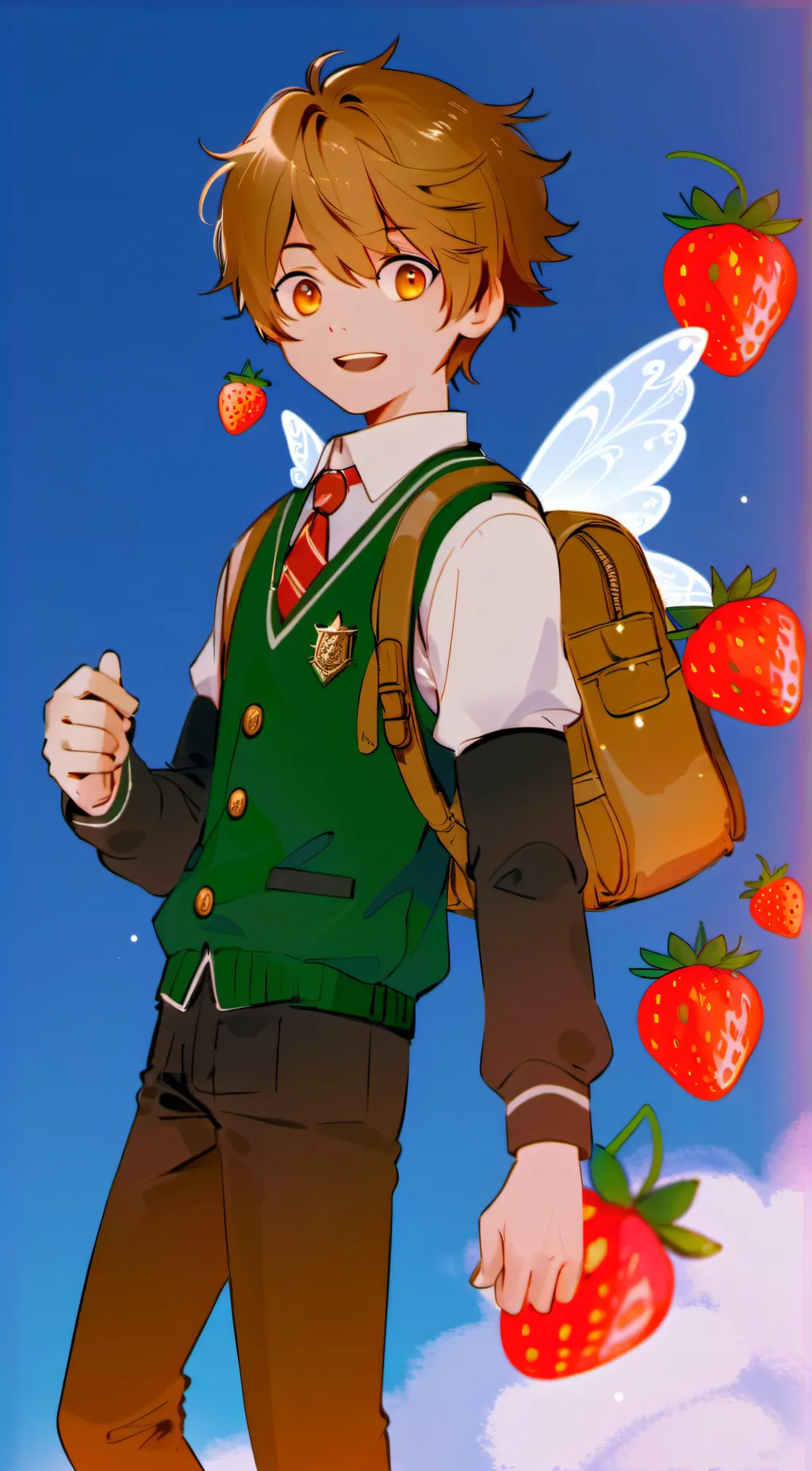 ai character: Peter Pan background