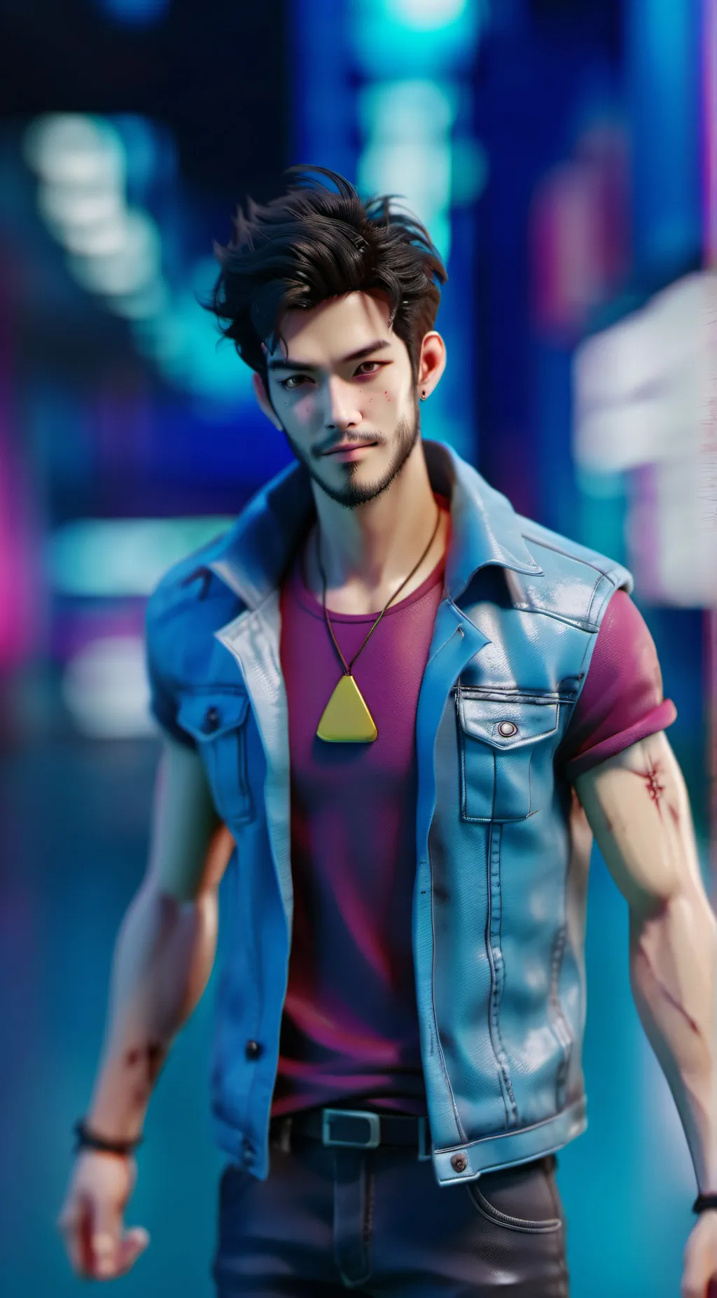 ai character: Experiment background