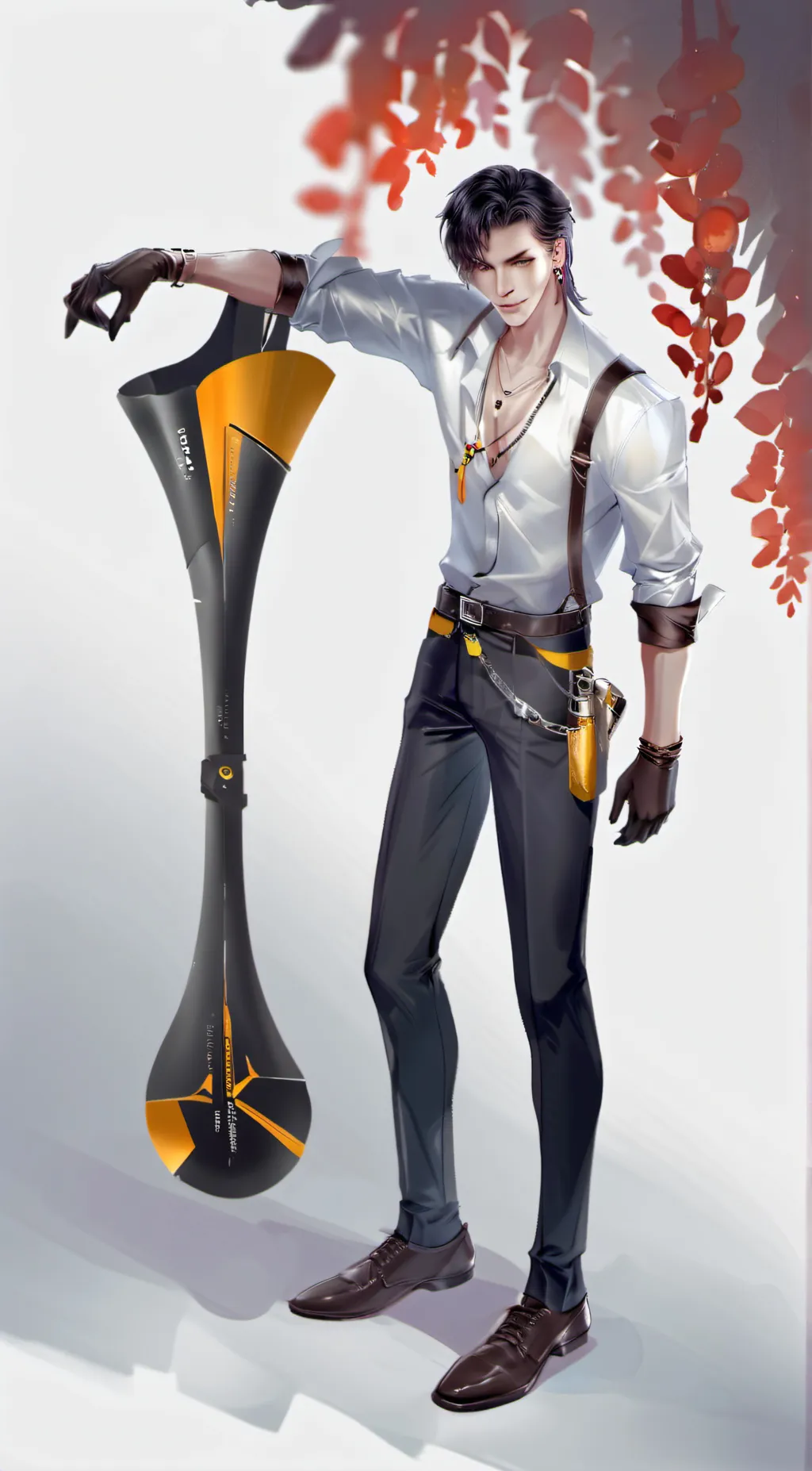 ai character: lucas background