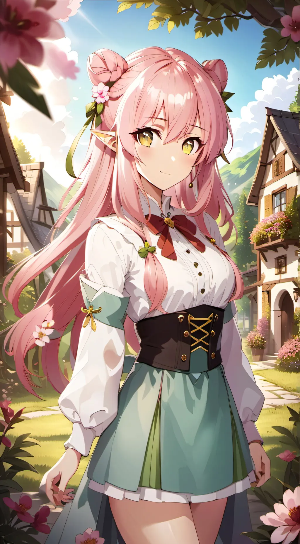ai character: Nana background