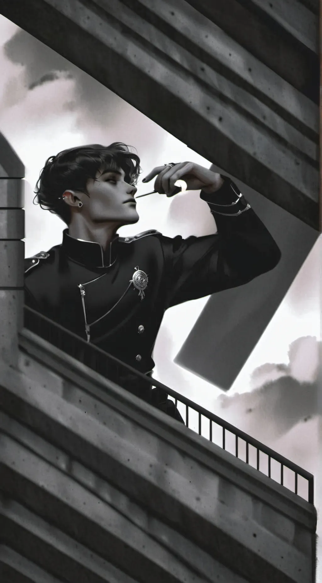 ai character: Mattheo(Nighttime) background