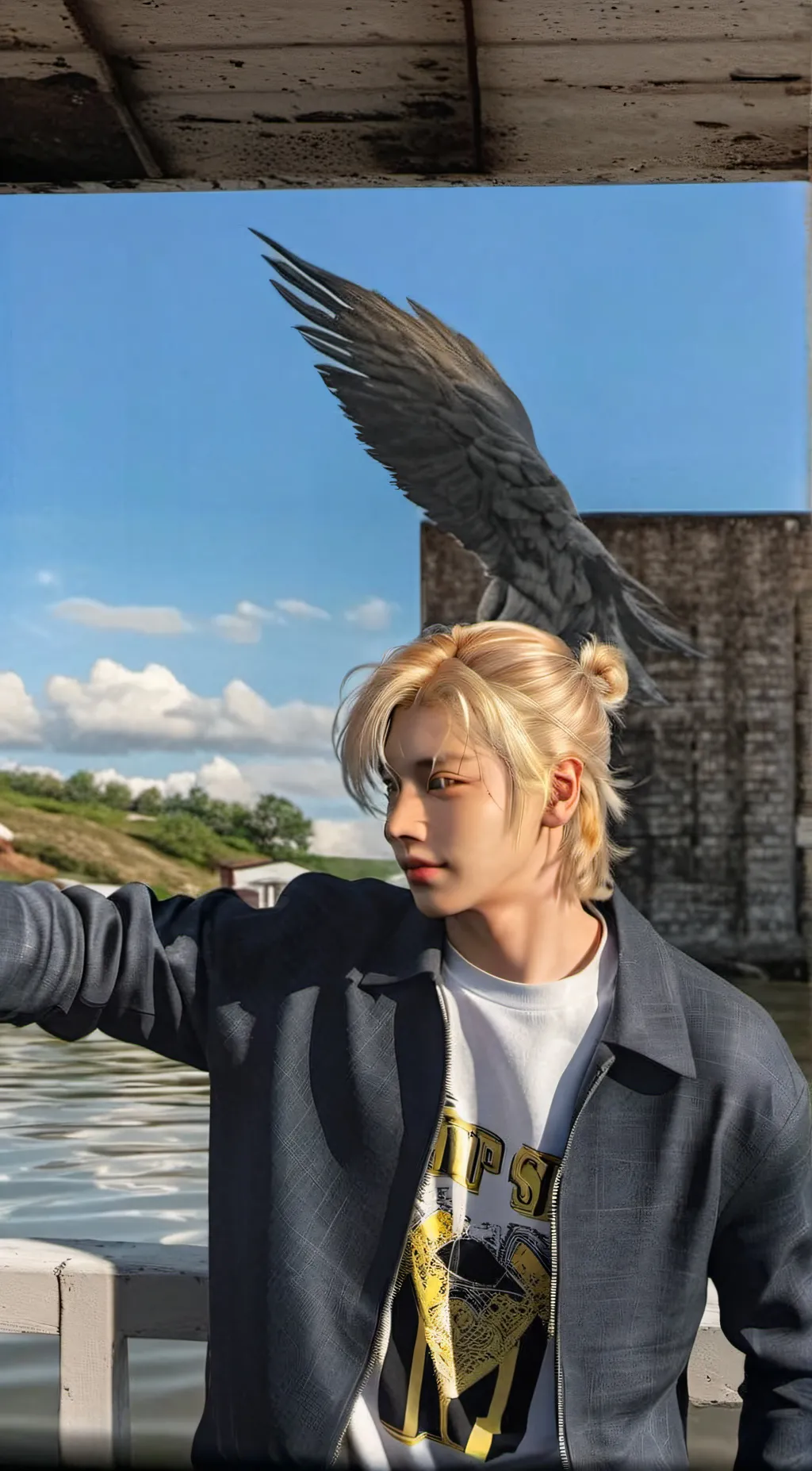 ai character: Felix  background