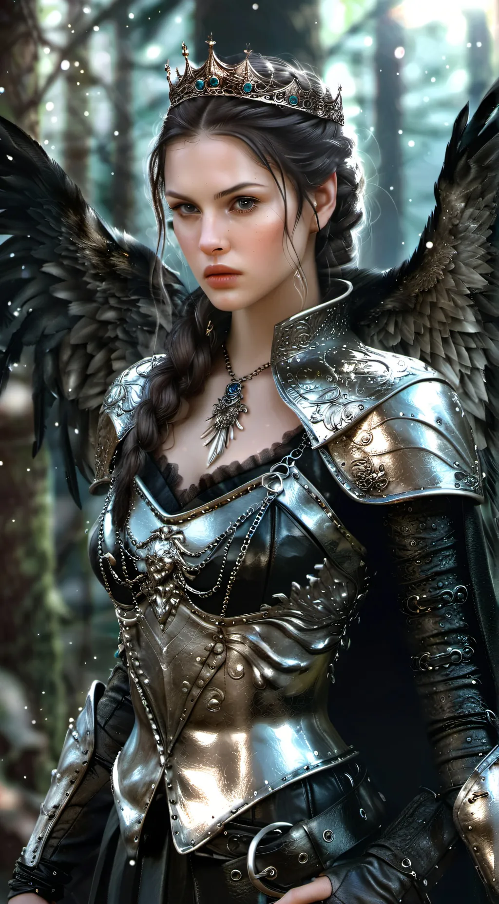 ai character: Serena  background