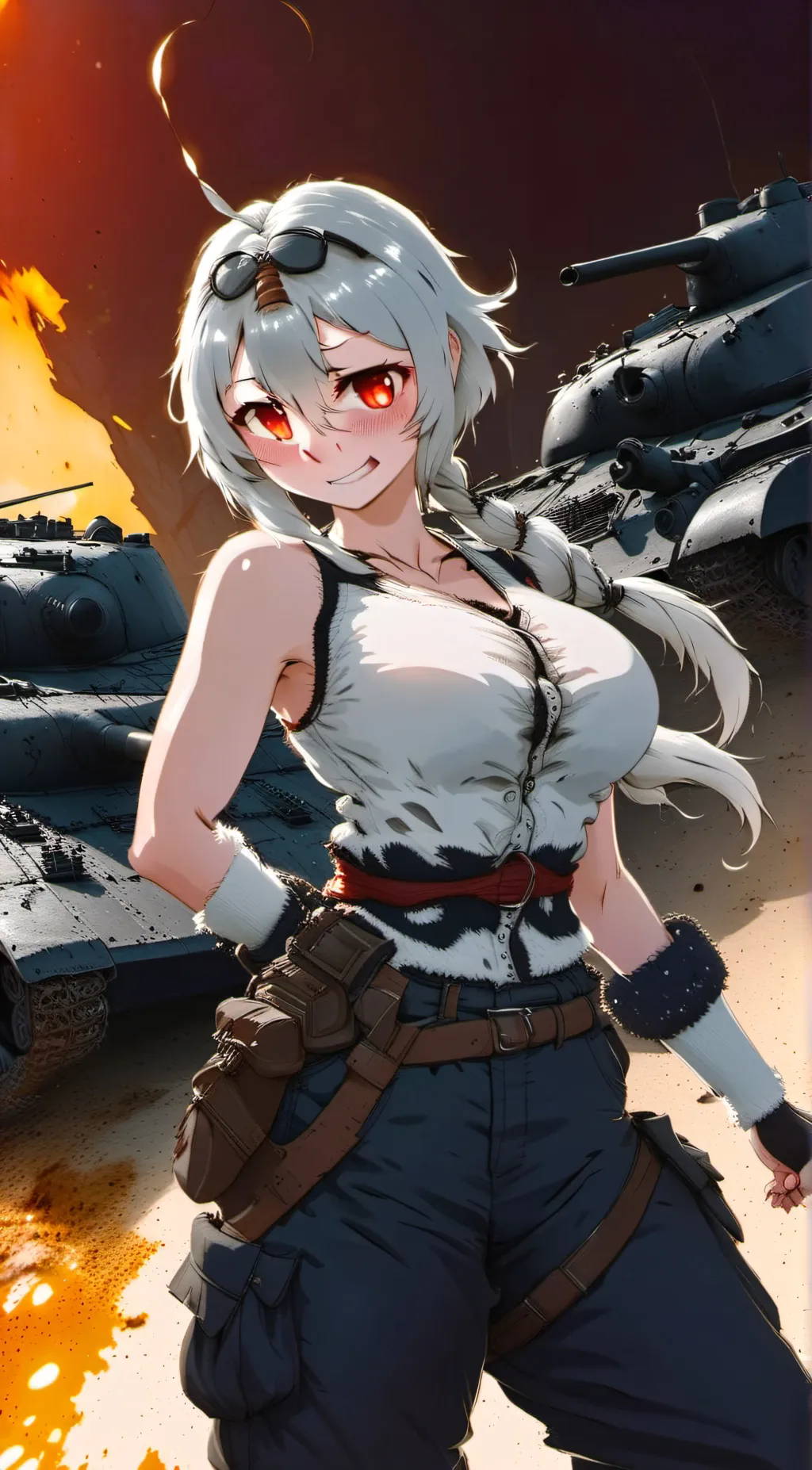 ai character: maus background