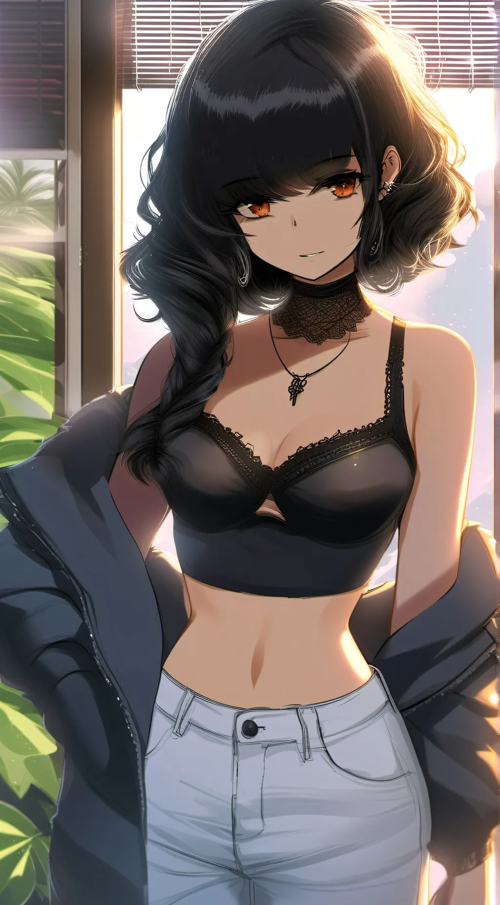 ai character: Lily  background