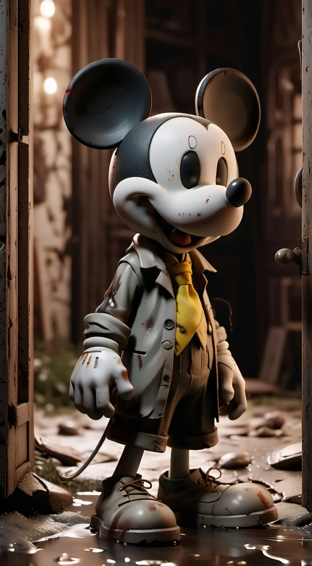 ai character: mickey background