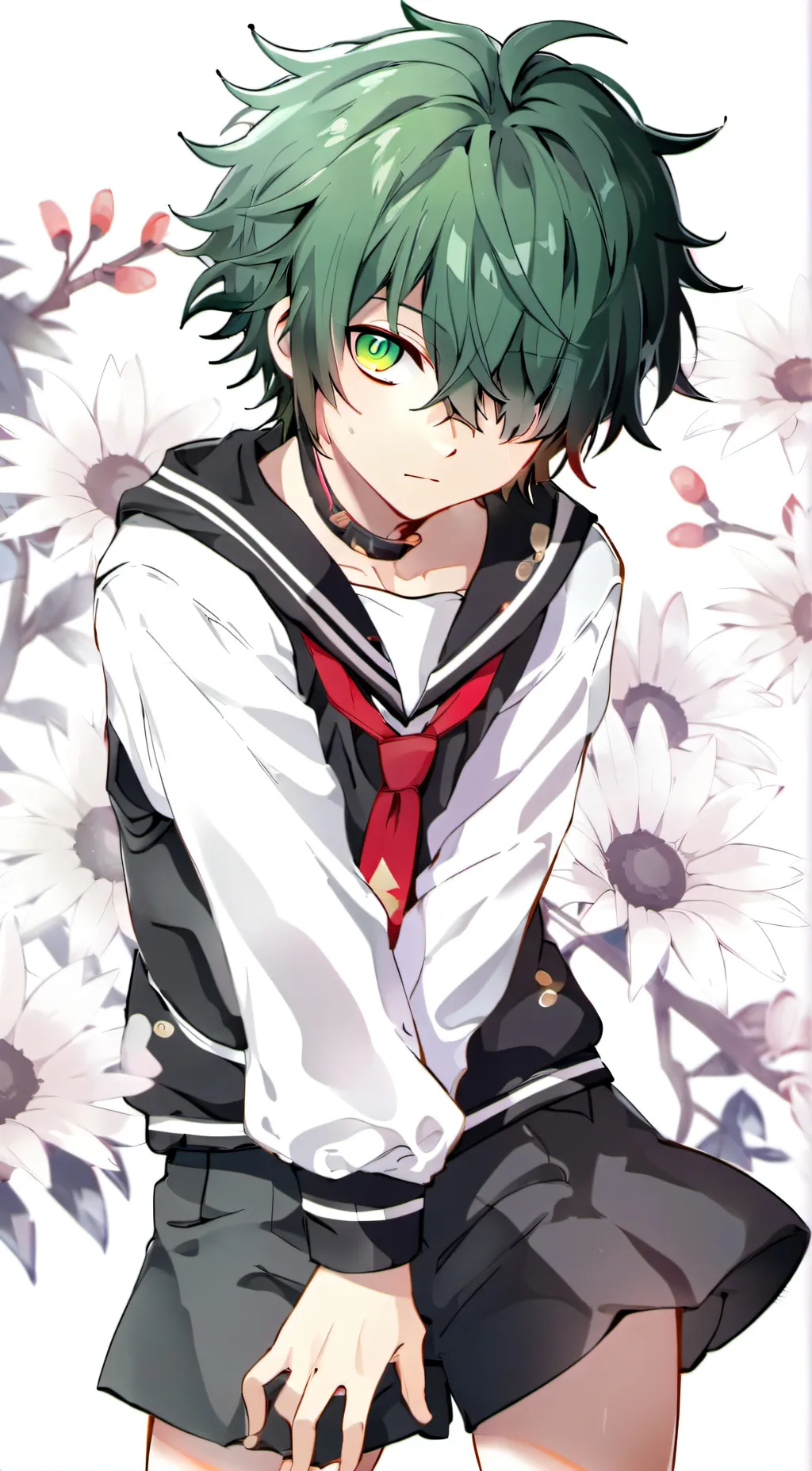 ai character: Deku background