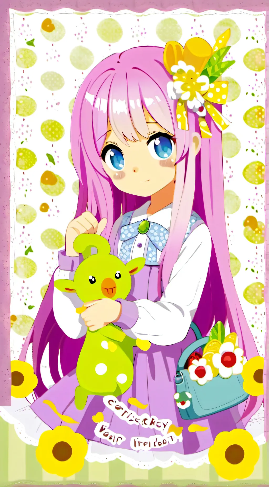 ai character: Fluttershy background