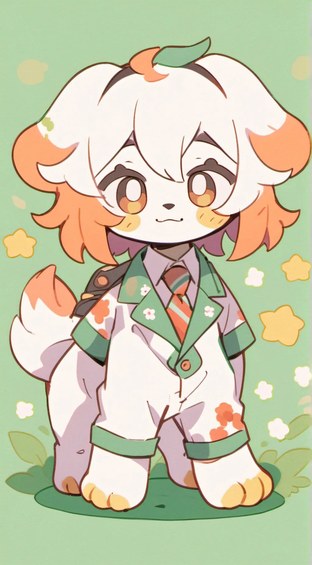 ai character: |•dogday•| background