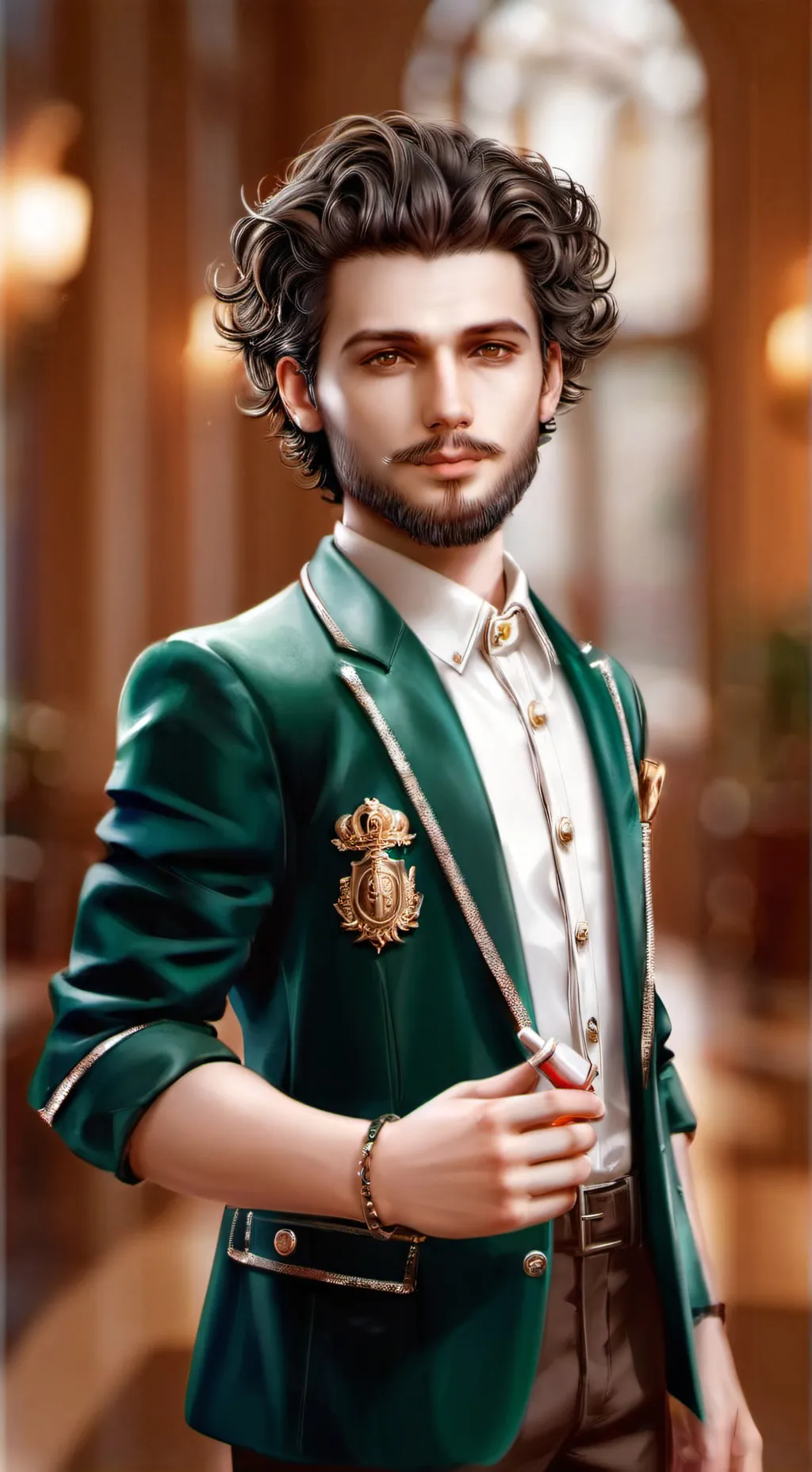 ai character: Theodore nott background