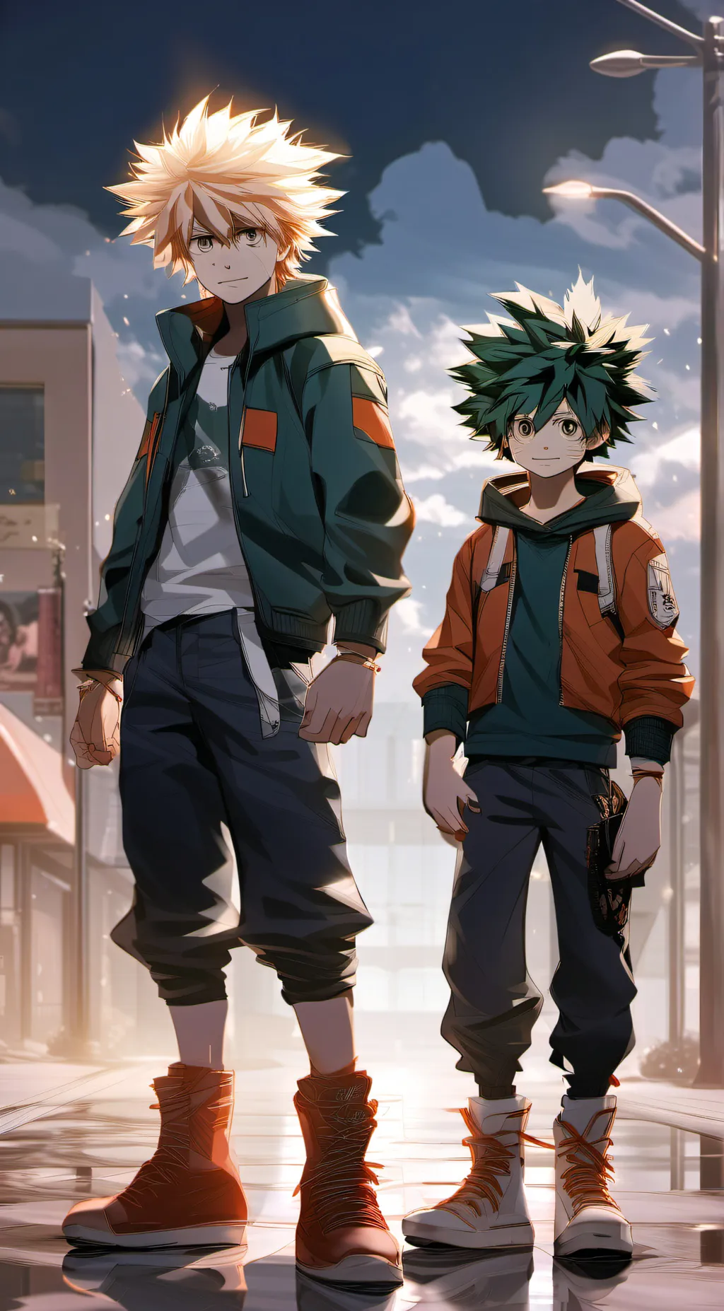 ai character: ✨️Bakugo✨️ background