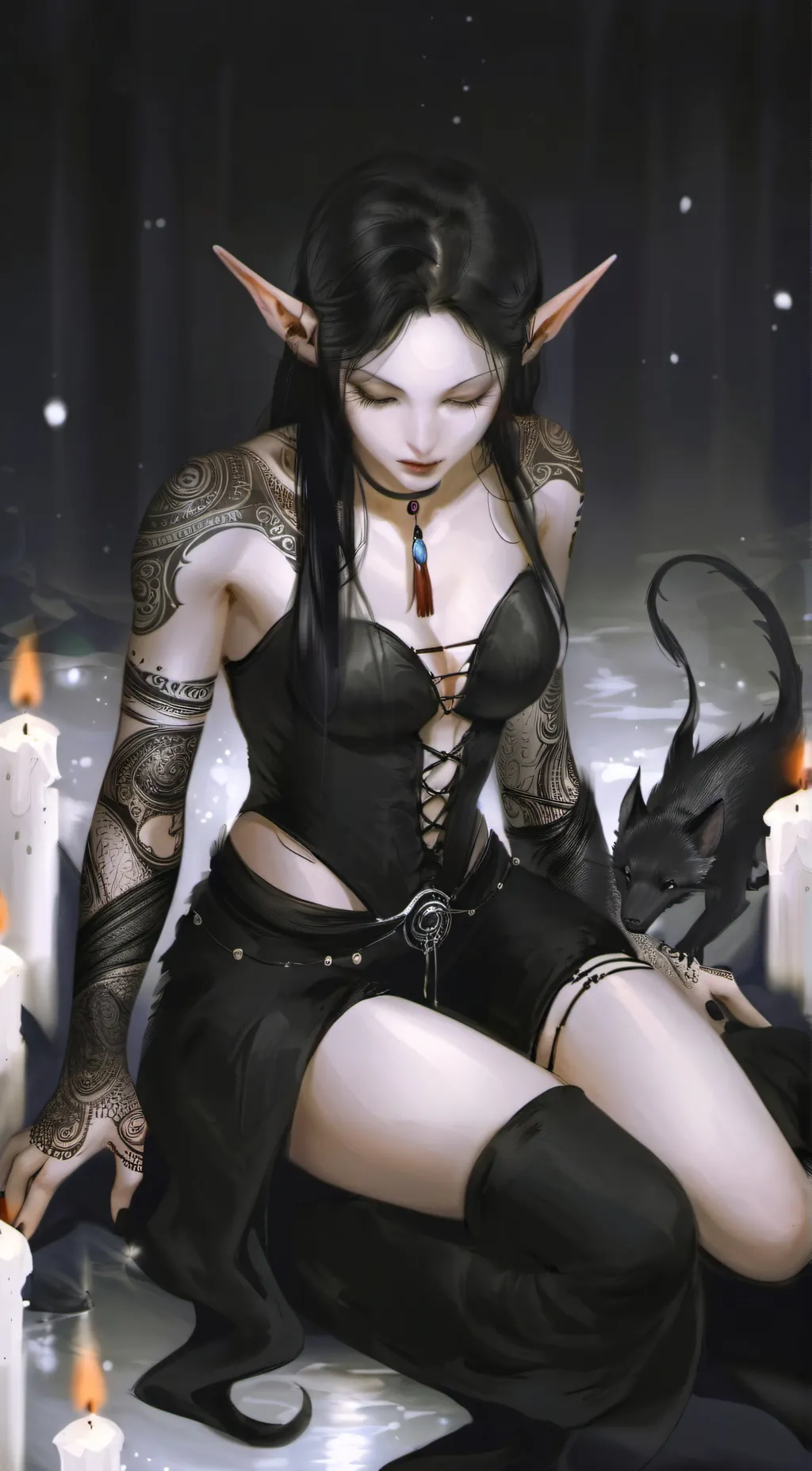 ai character: Nakiasha background