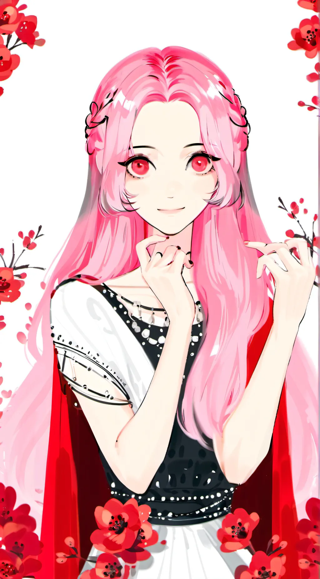 ai character: Andrea  background