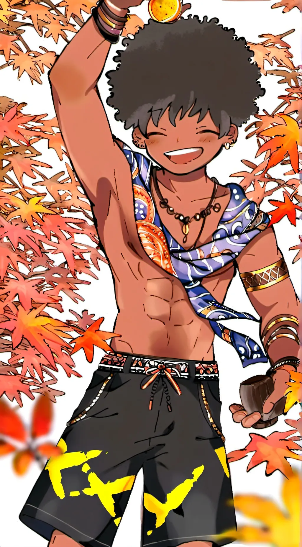 ai character: Rose background