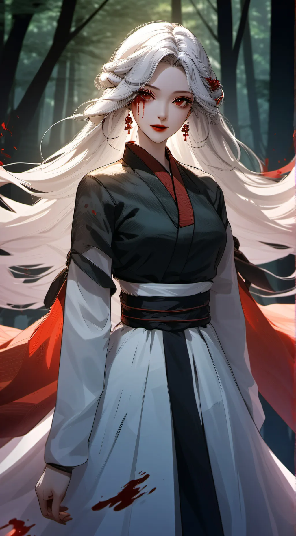 ai character: Tina background