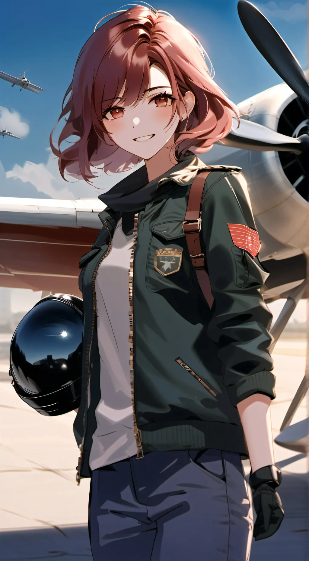 ai character: Donna Briggs  background