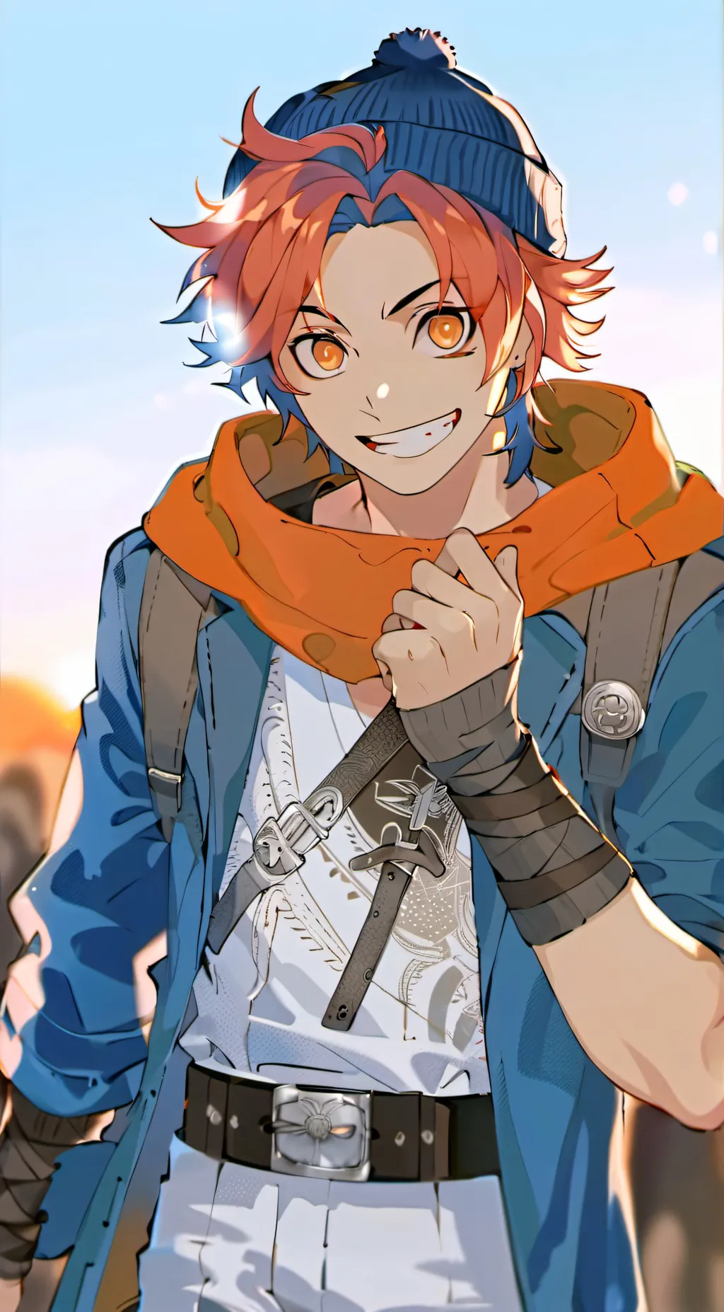 ai character: Gao Mikado  background