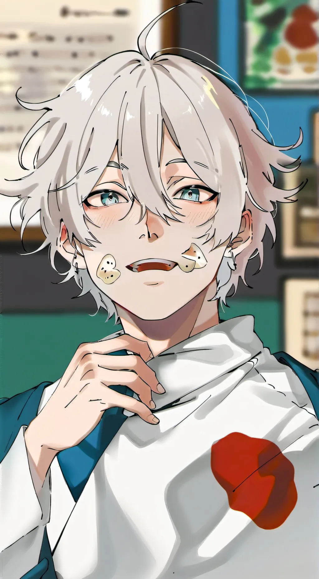 ai character: L.O.V background