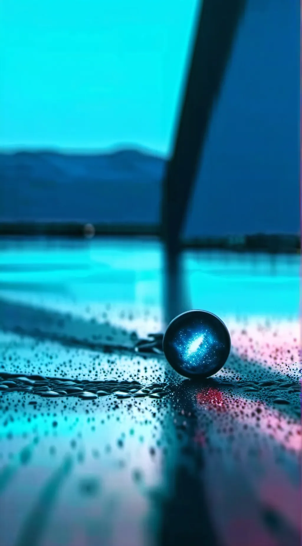 ai character: computer woman background