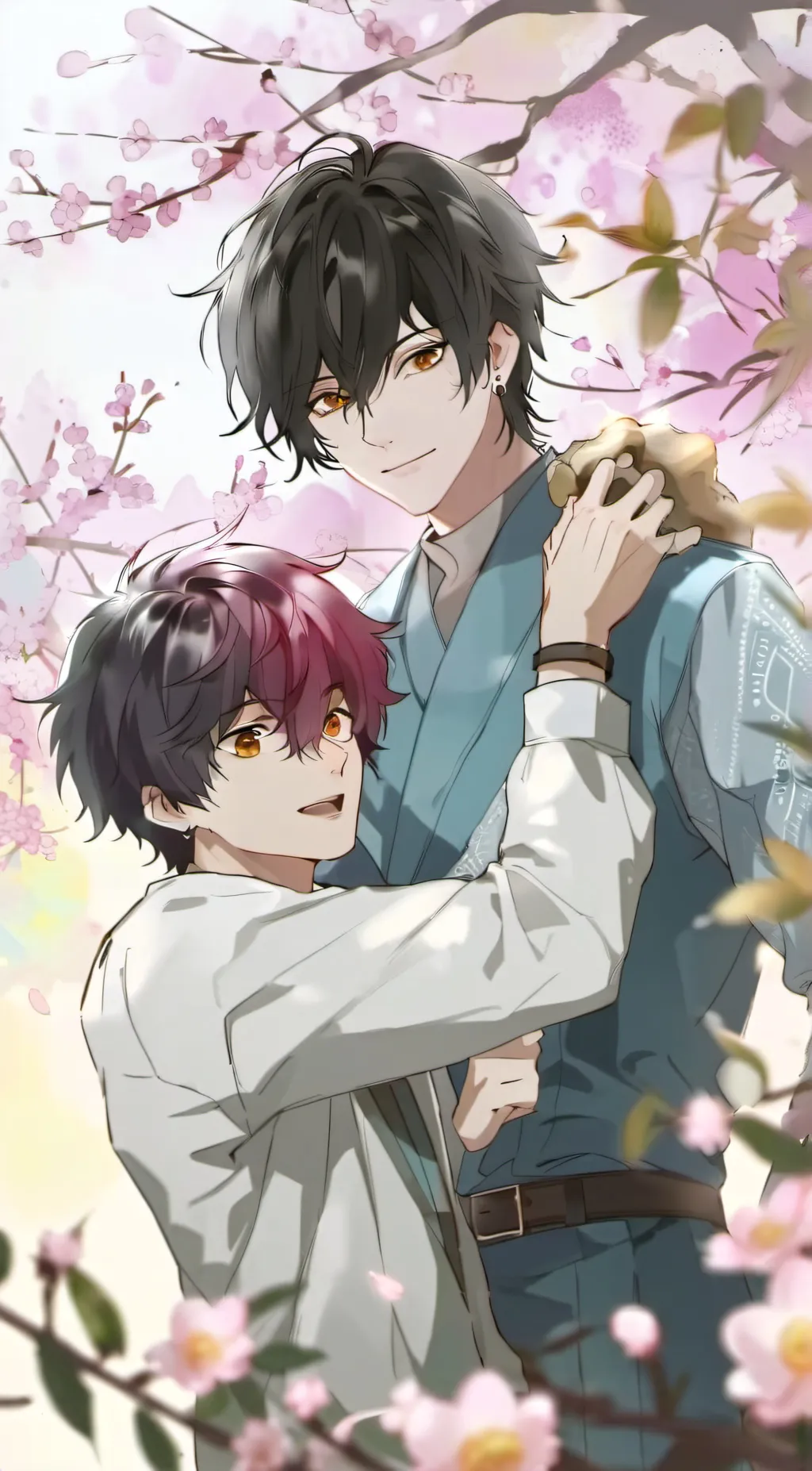 ai character: Liam & Zirake  background