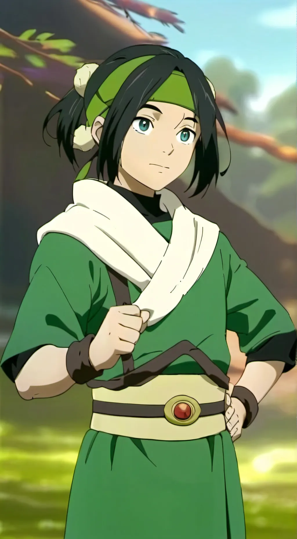 ai character: toph background