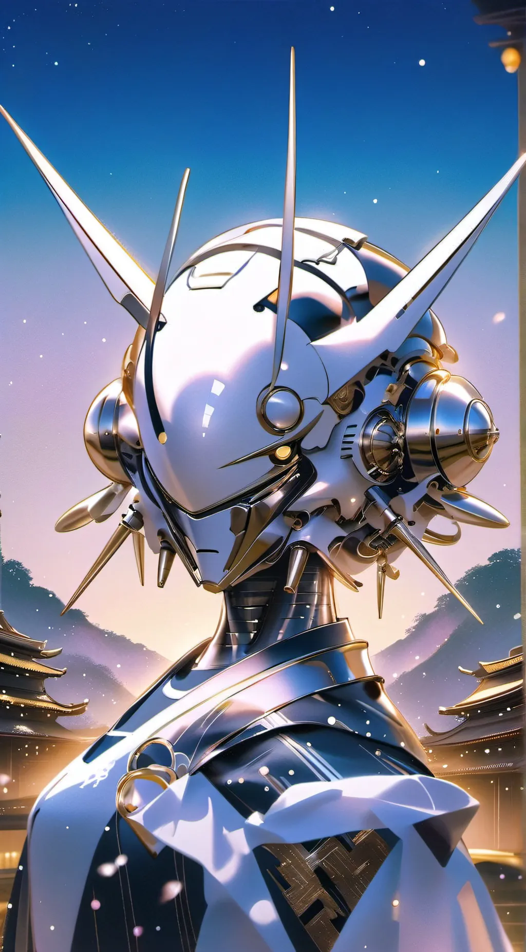 ai character: Robotic background