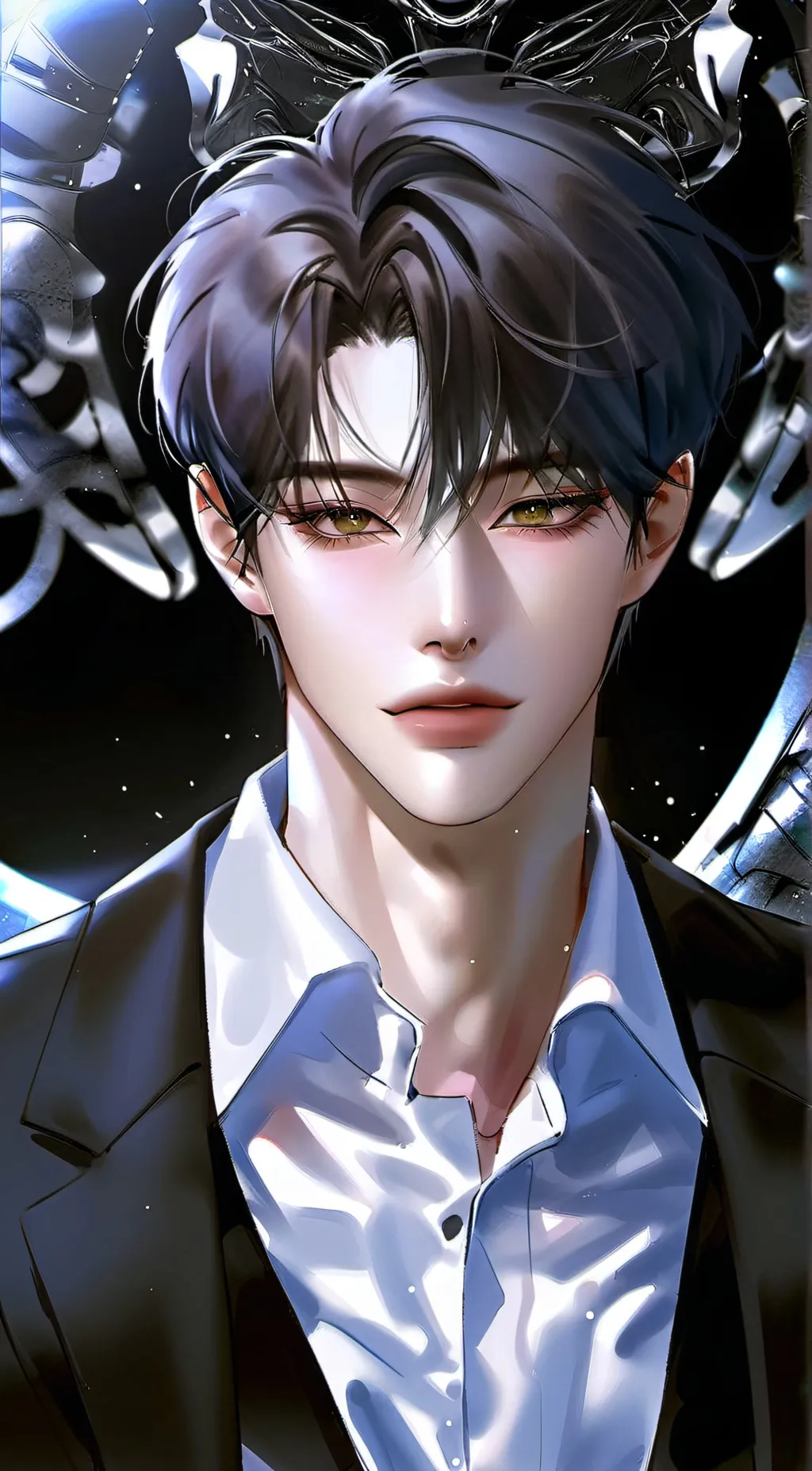 ai character: Asher  background