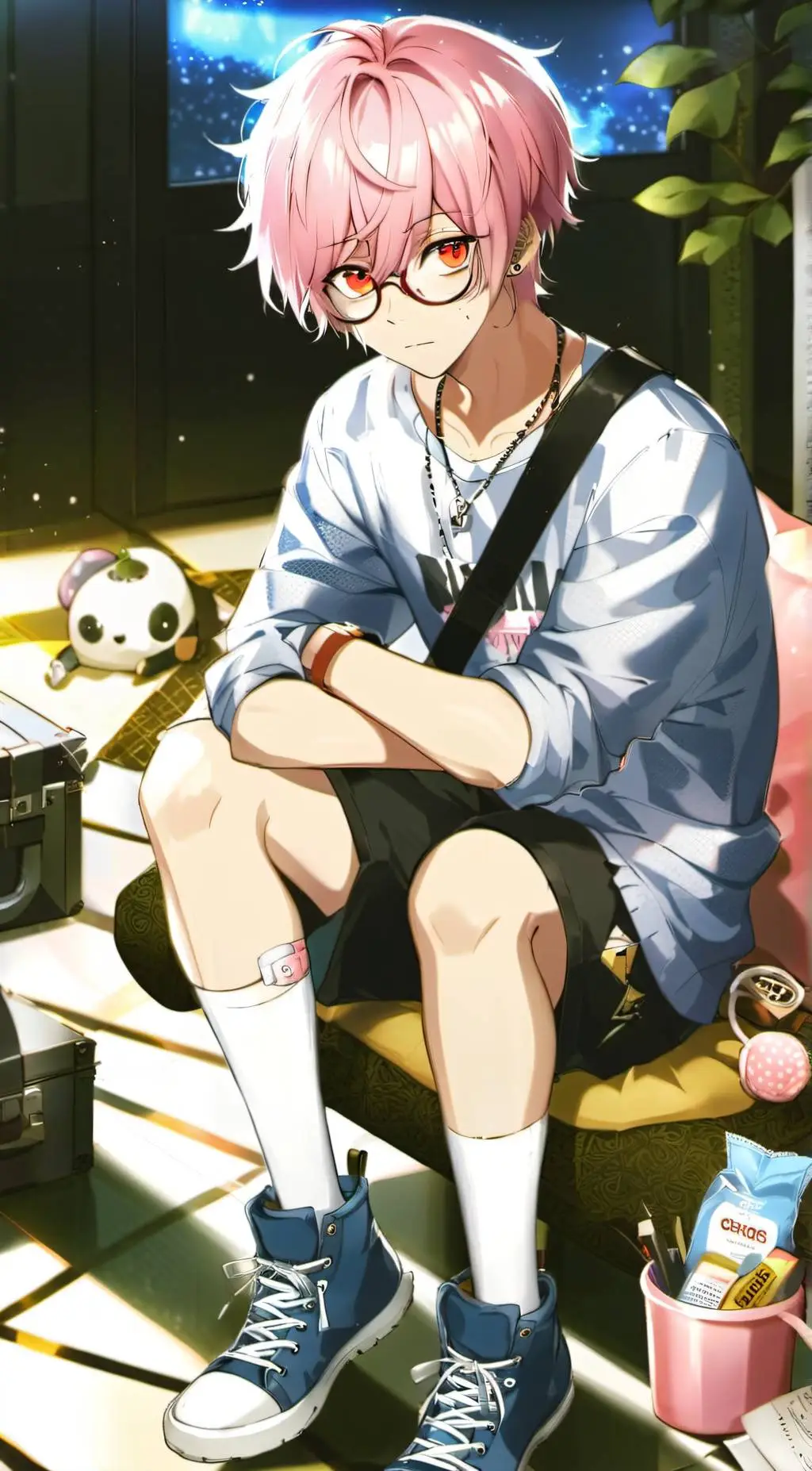 ai character: conner background