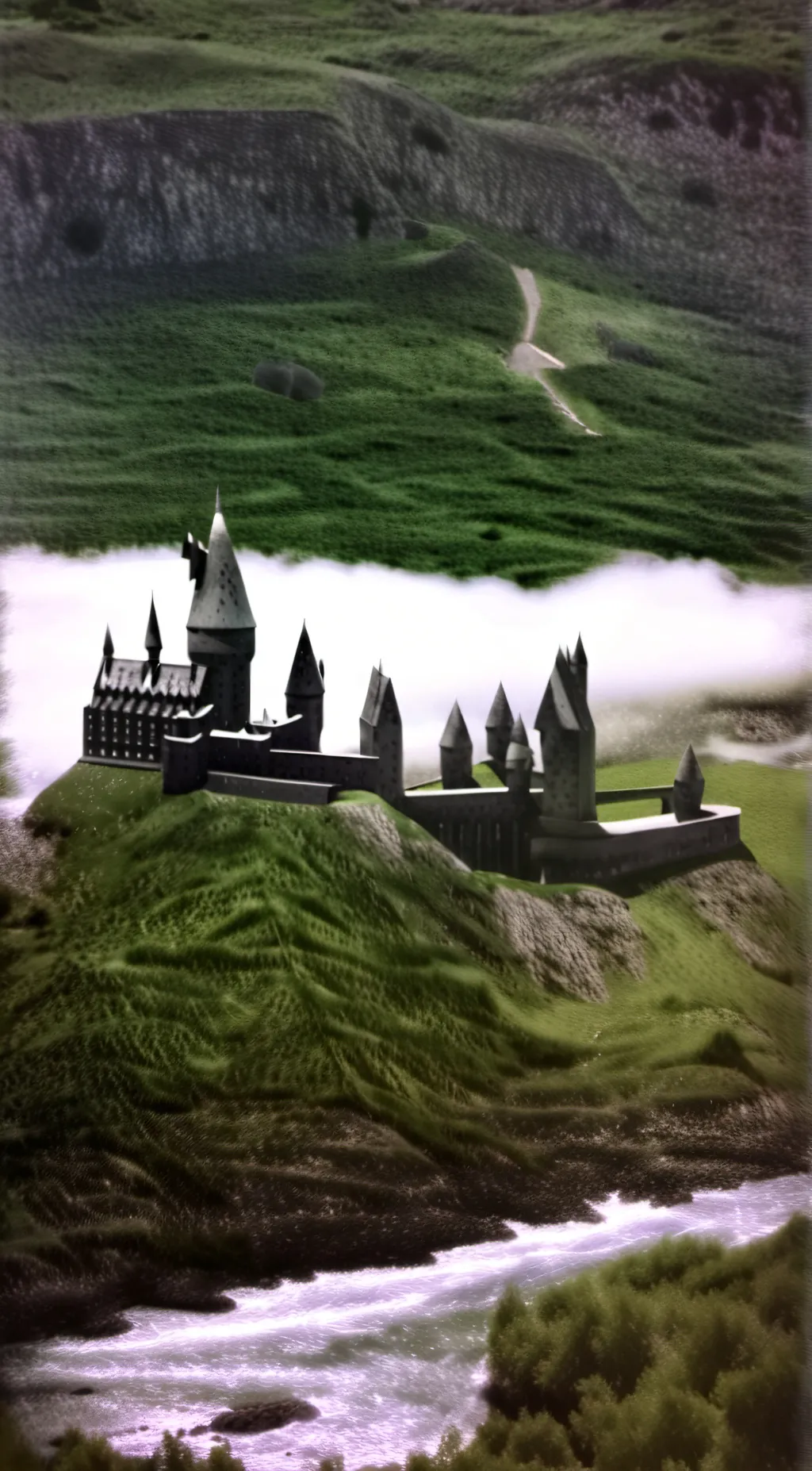 ai character: Hogwarts  background