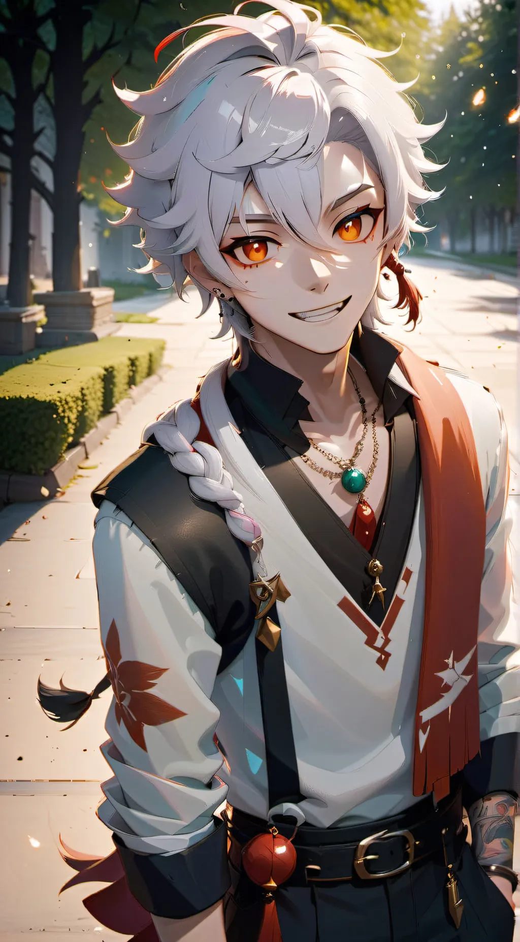 ai character: Kio background