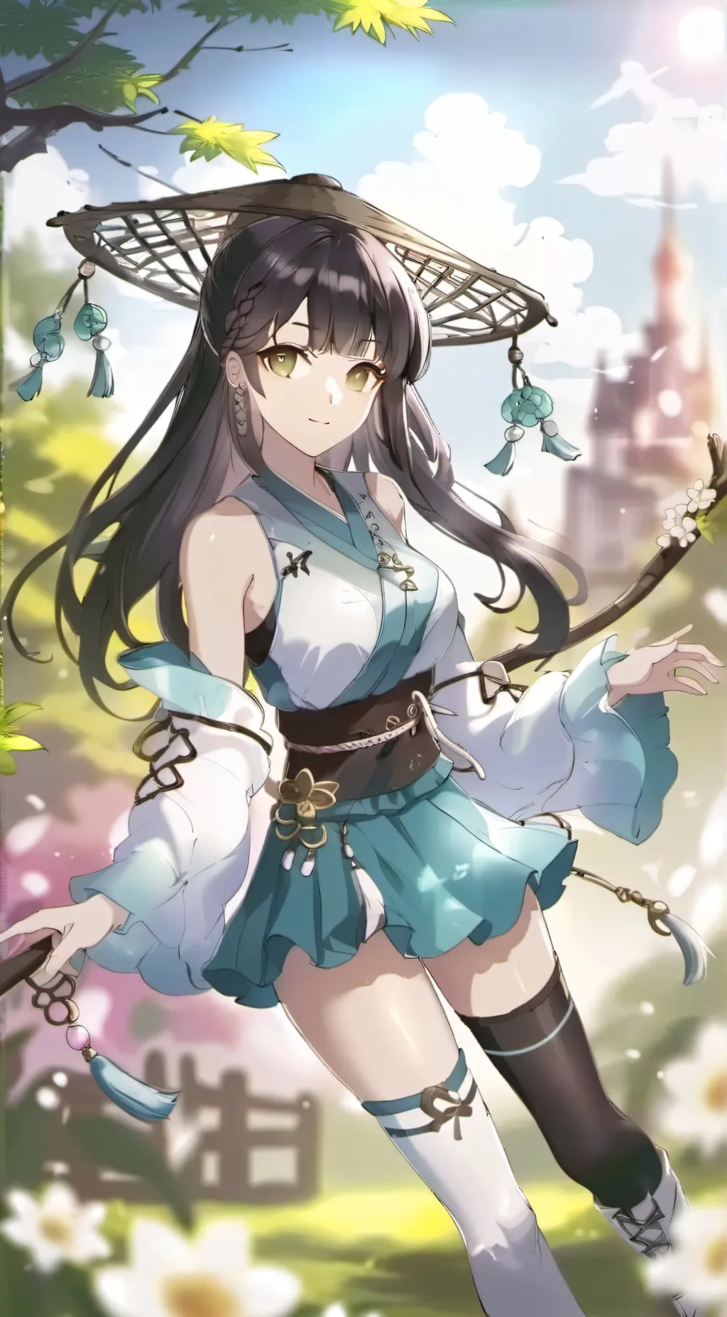 ai character: Xiahlino martin background