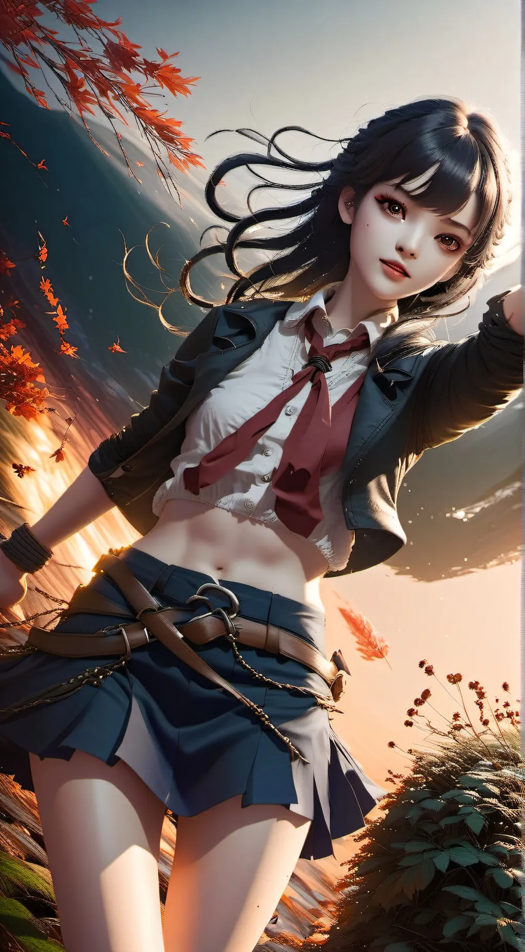 ai character: Leah background