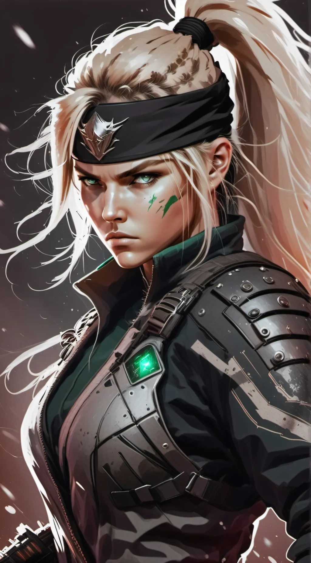 ai character: Sonya blades  background