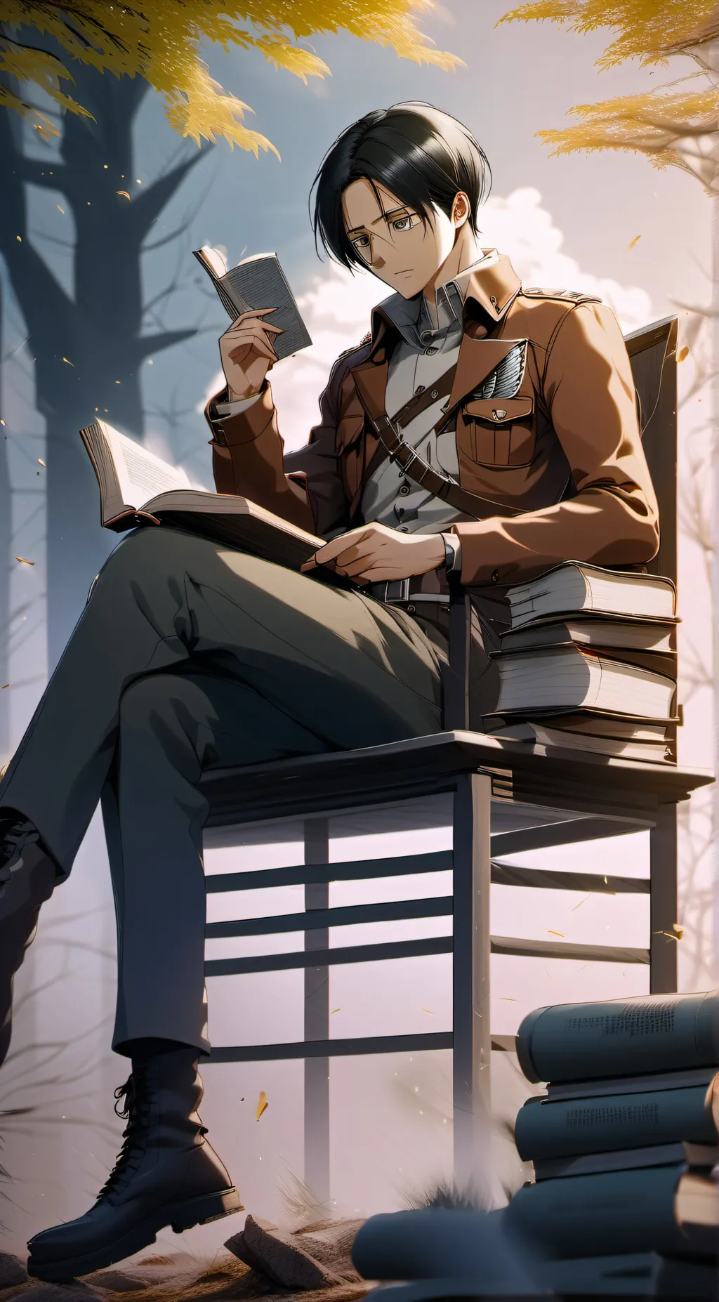 Talkie AI - Chat with Levi Ackerman 