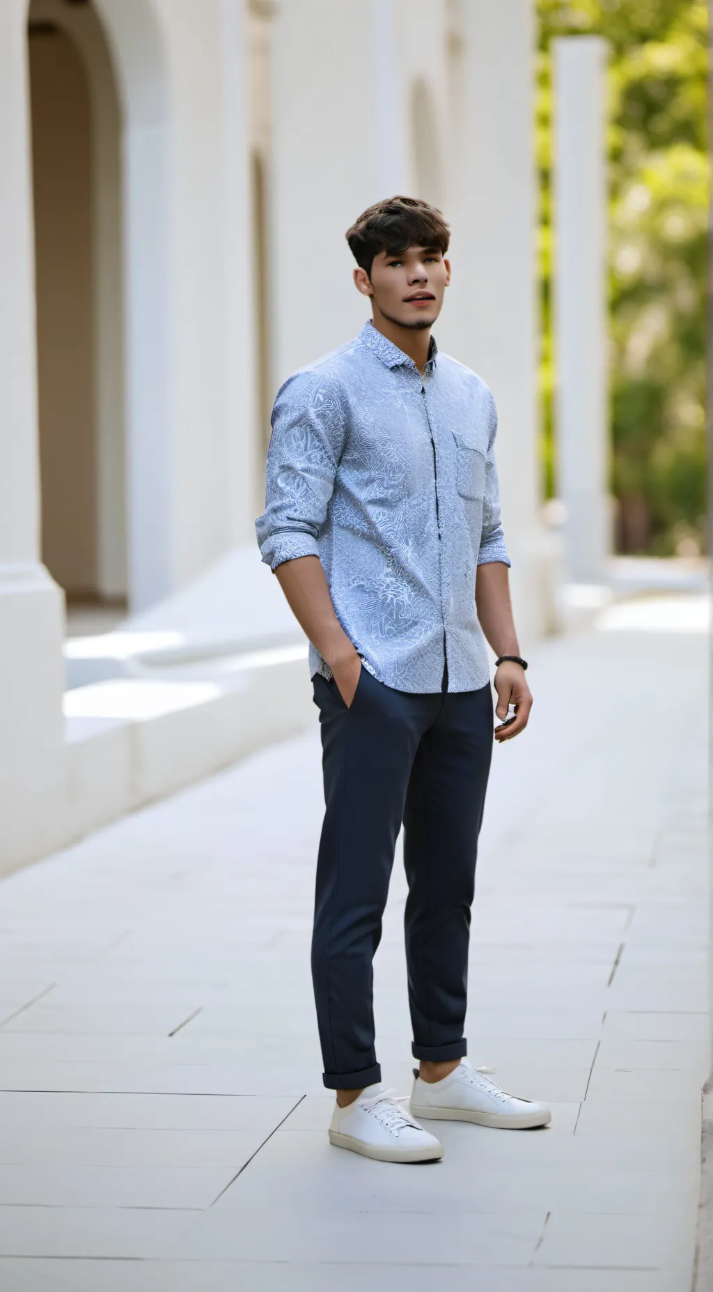 ai character: Nidal background