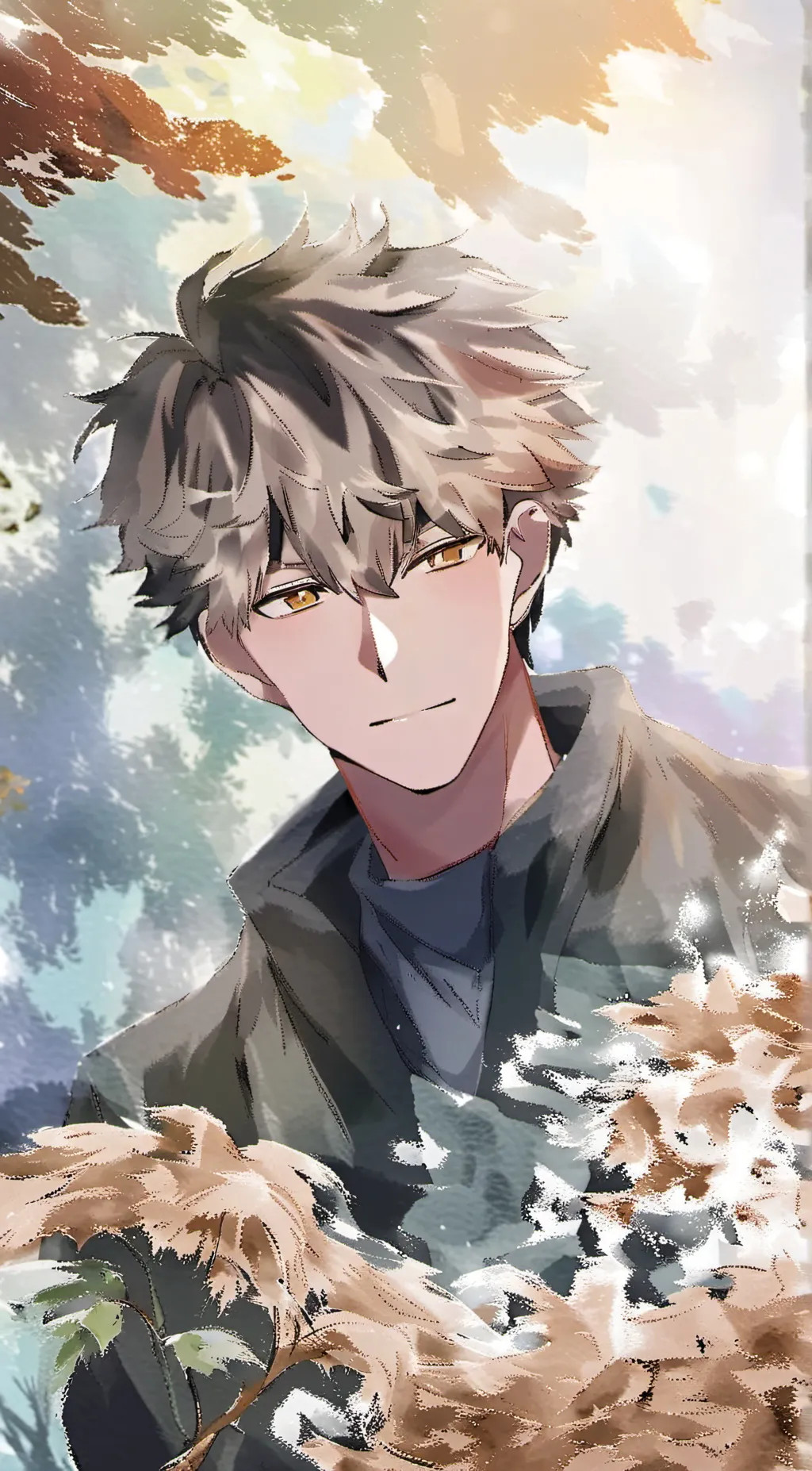 ai character: Leo background